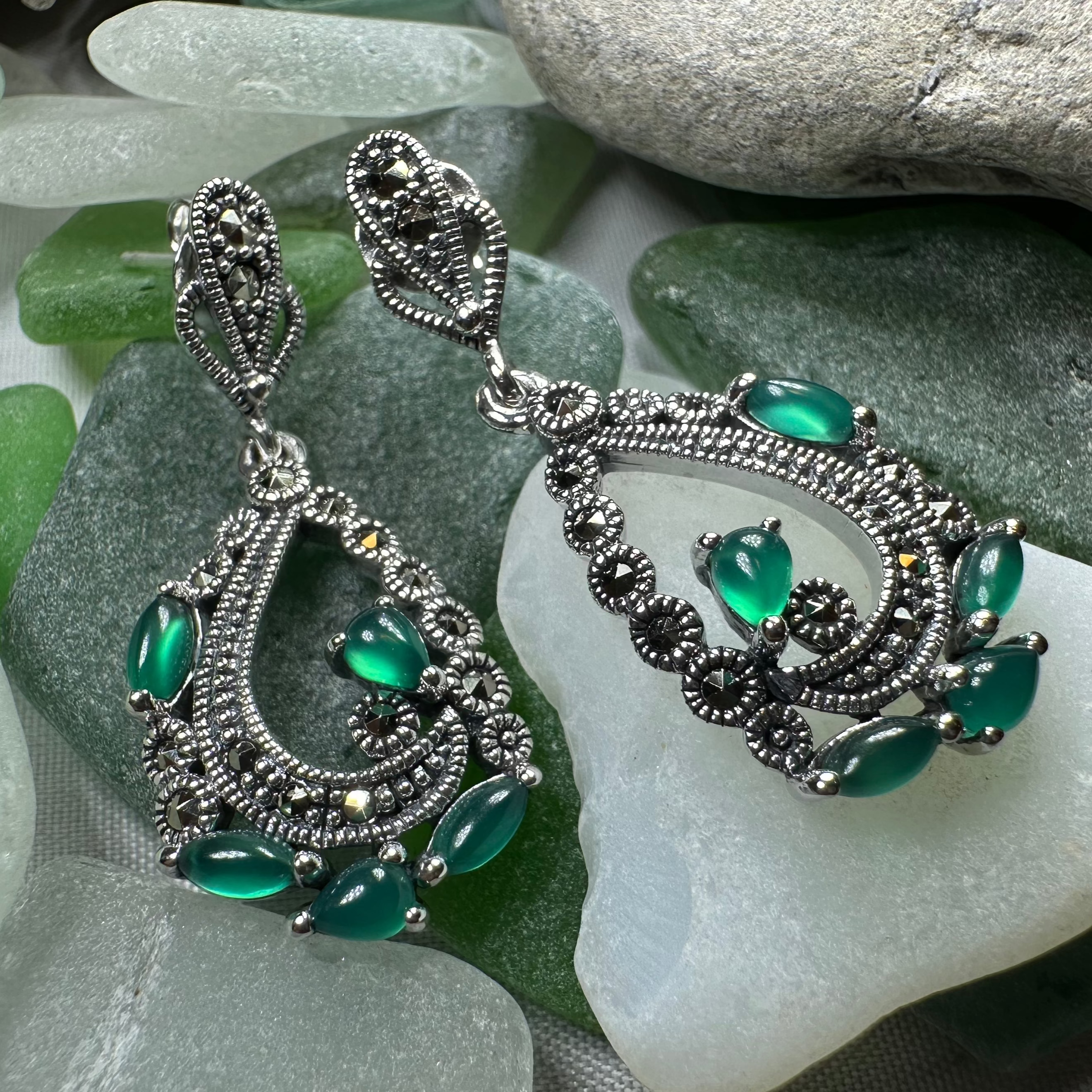 Bellicent Marcasite Earrings