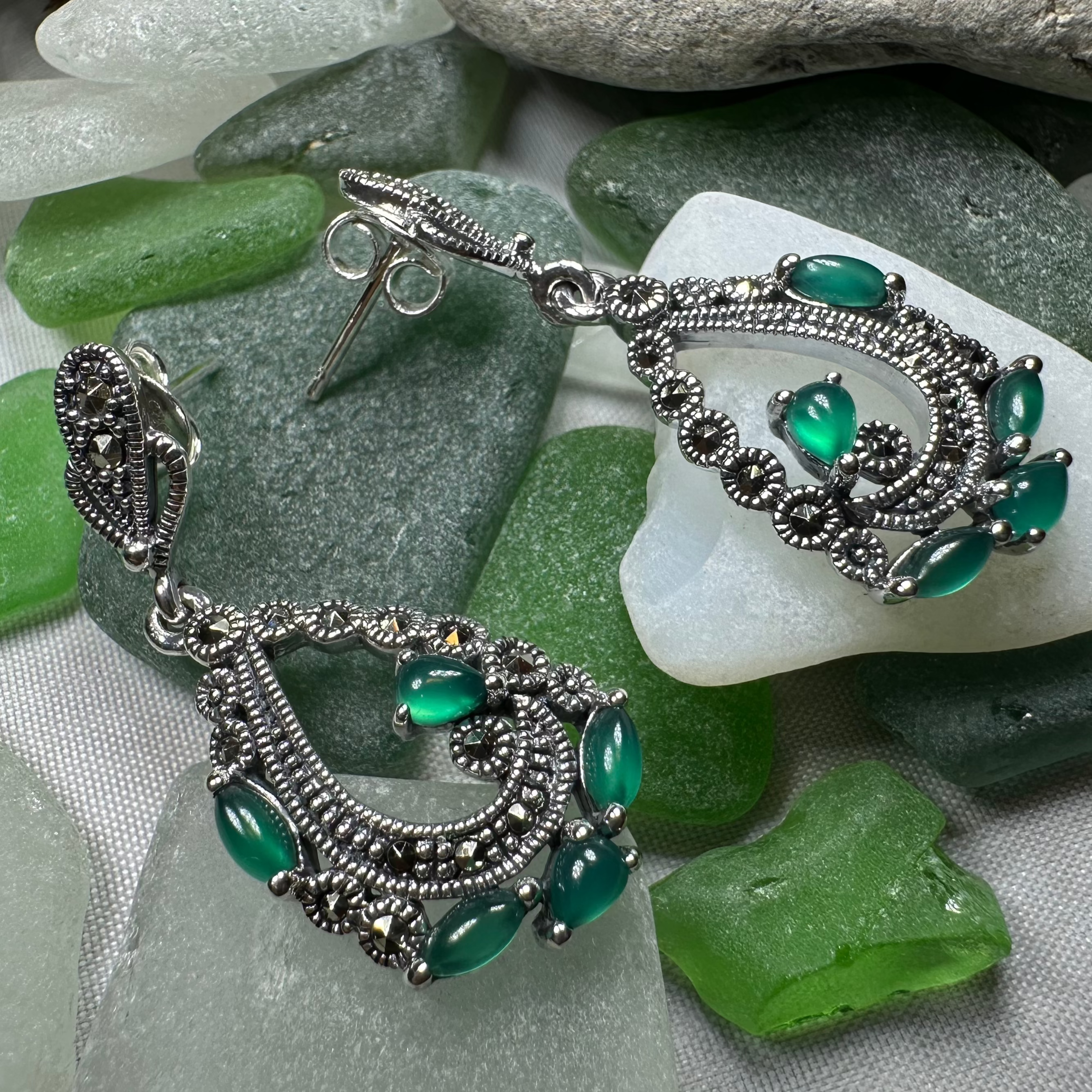Bellicent Marcasite Earrings