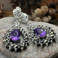 Bebe Marcasite Earrings
