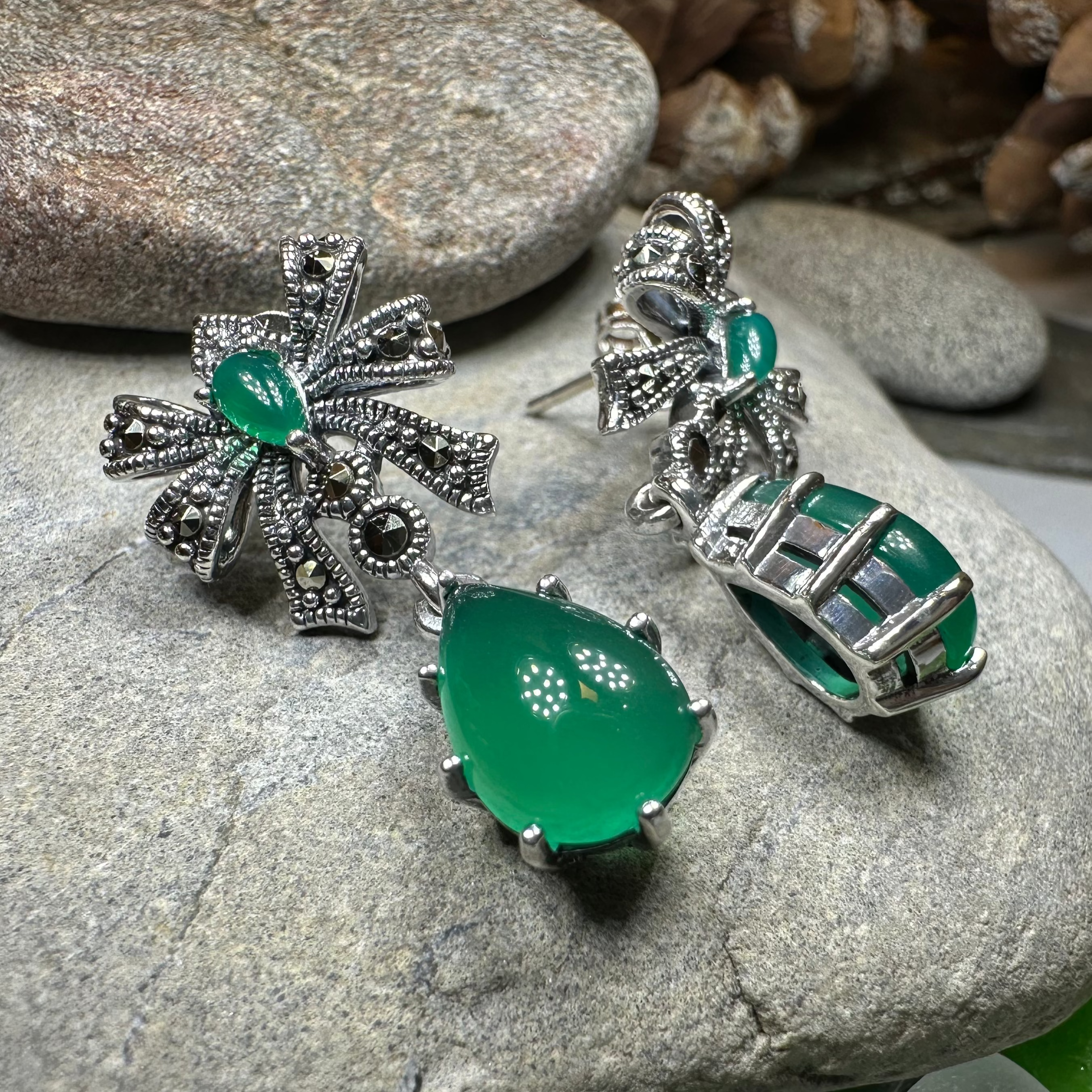 Irish Princess Marcasite Earrings
