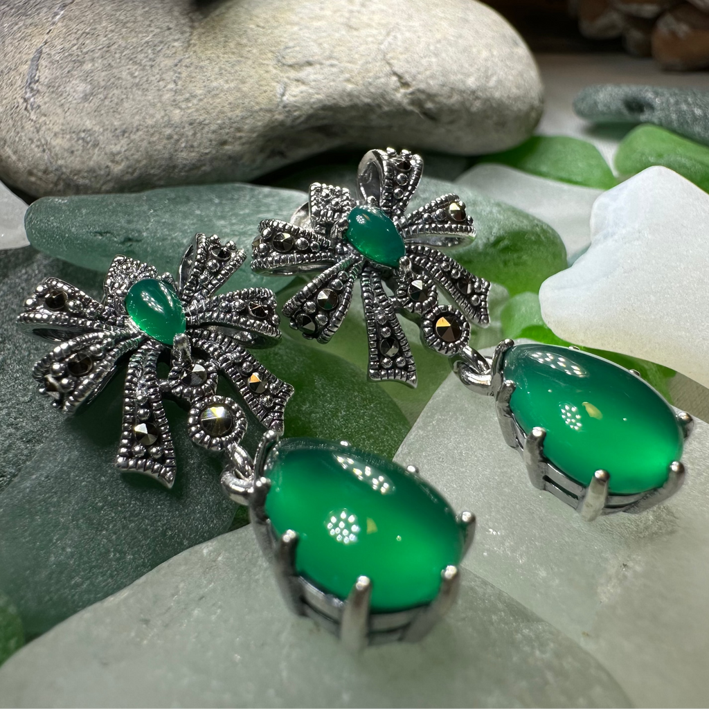Irish Princess Marcasite Earrings