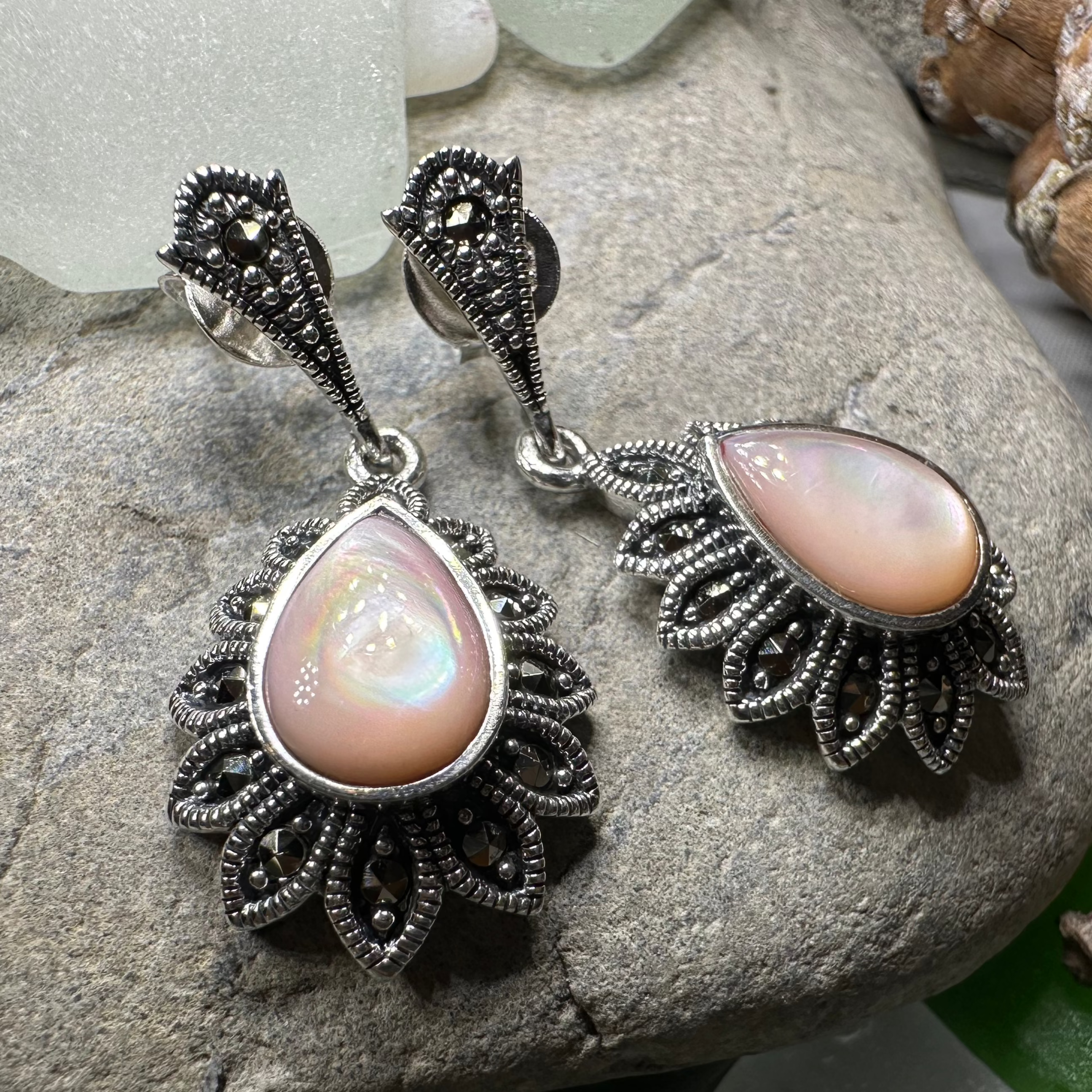 Gilda Celtic Flower Earrings