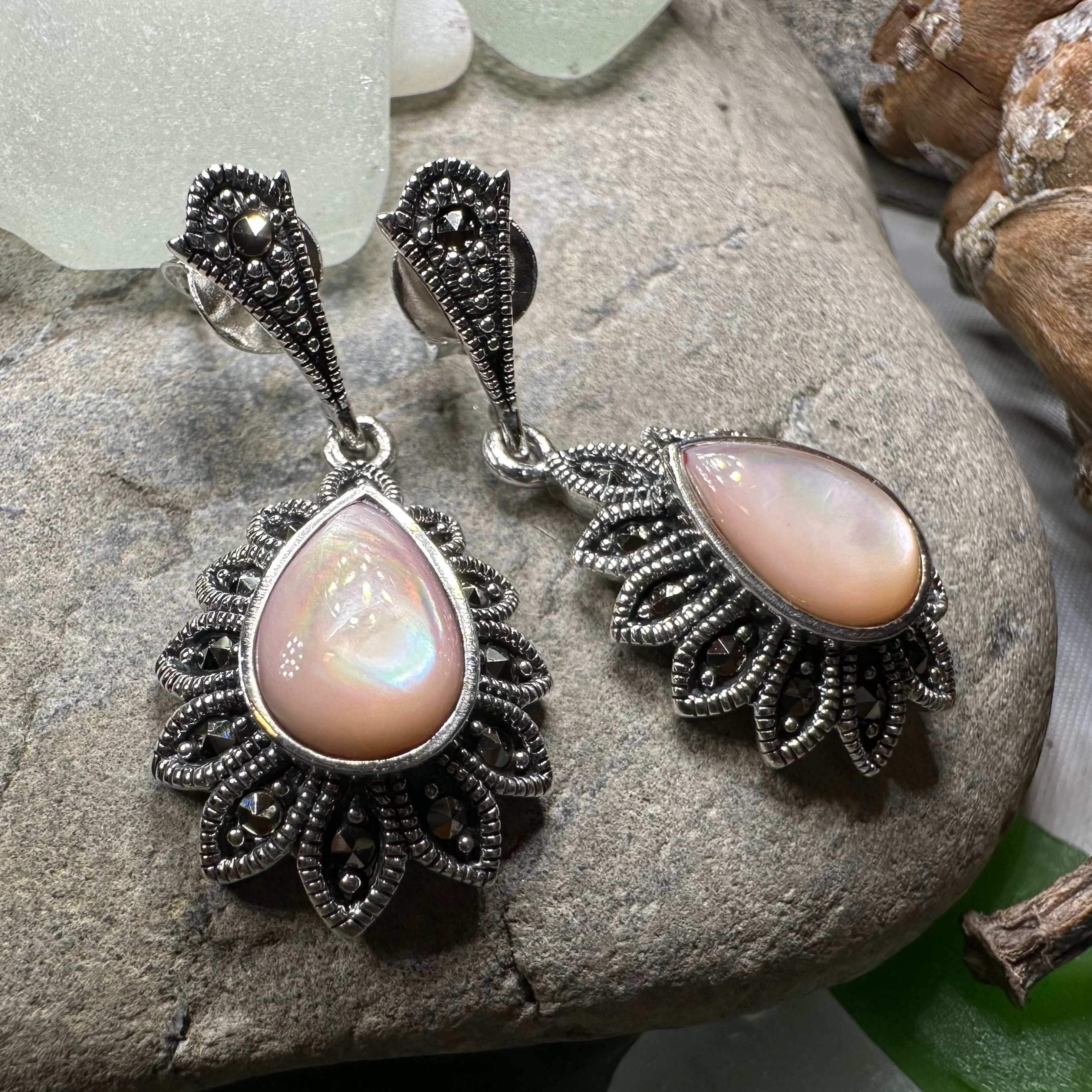 Gilda Celtic Flower Earrings