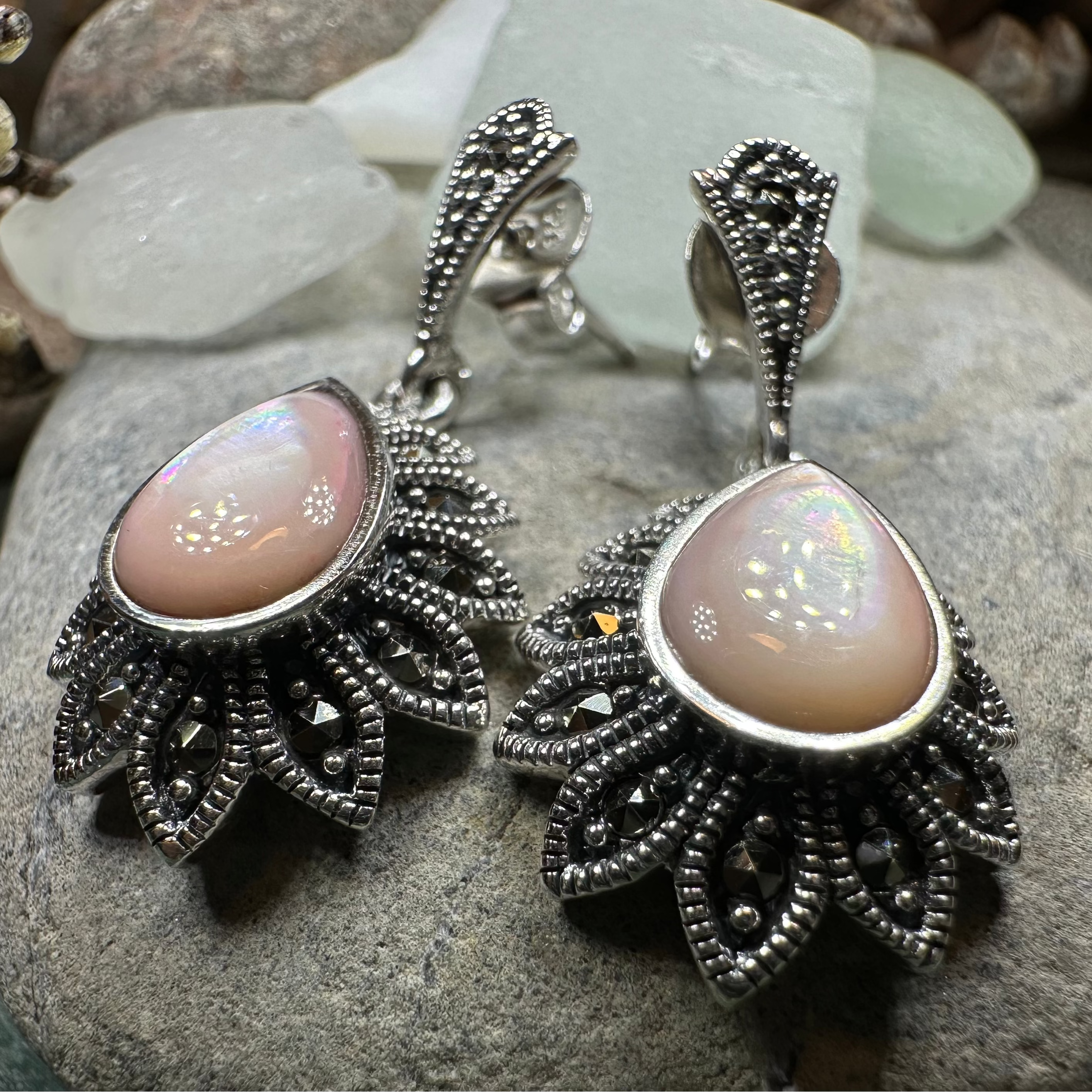 Gilda Celtic Flower Earrings