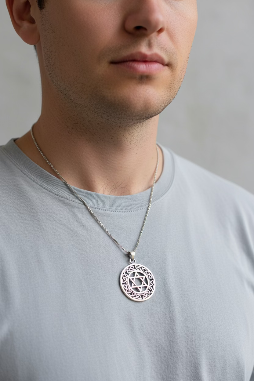 Celtic Star of David Necklace