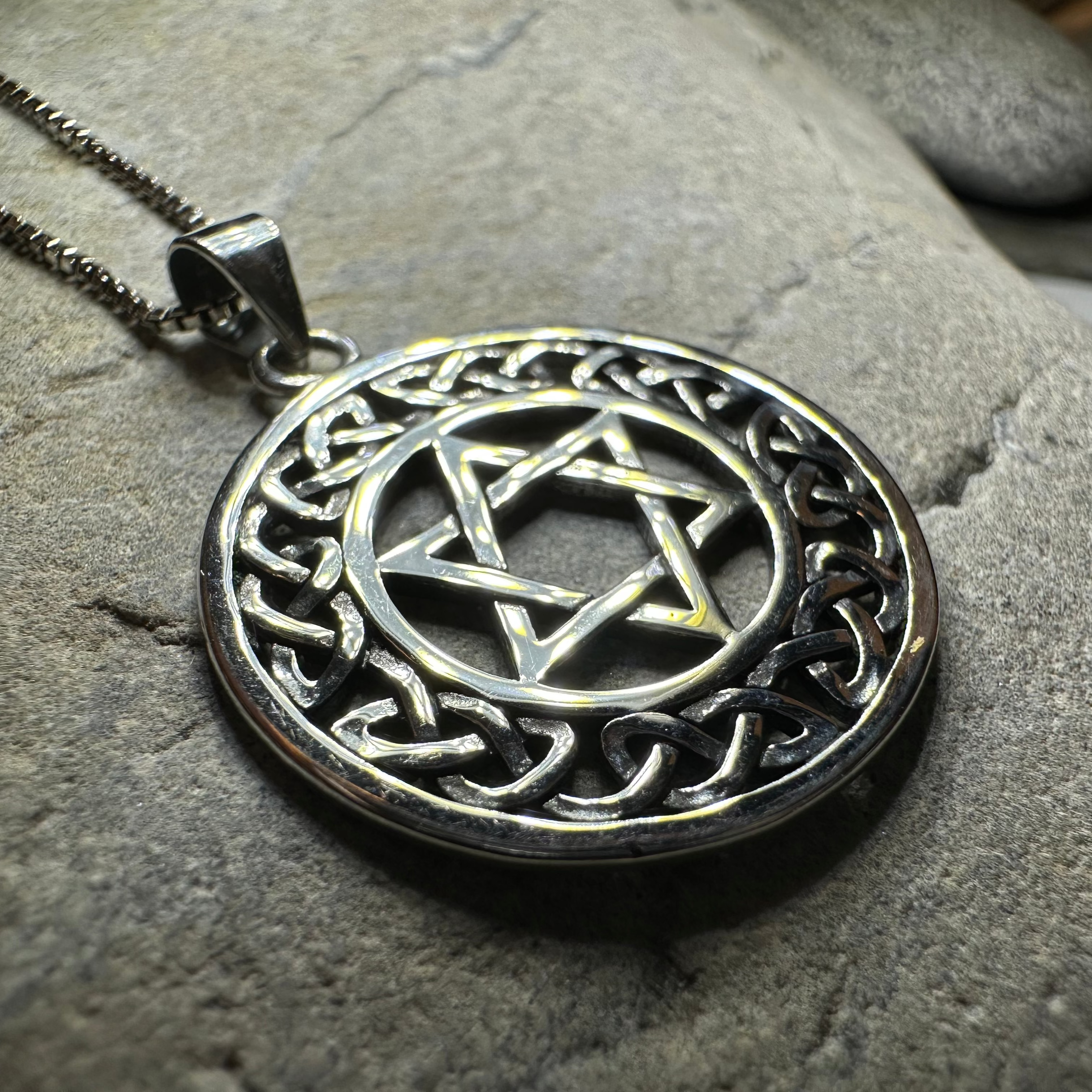 Celtic Star of David Necklace