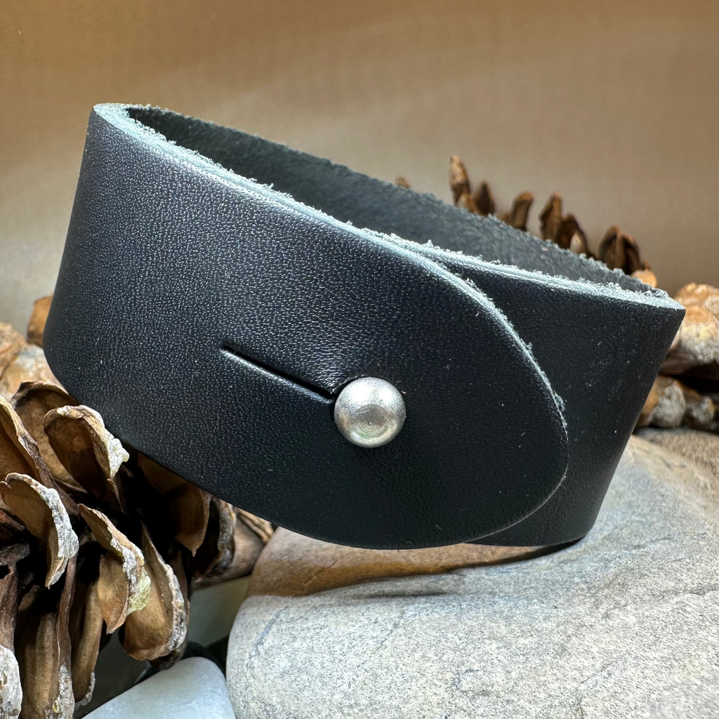 Celtic Legend Leather Cuff Bracelet