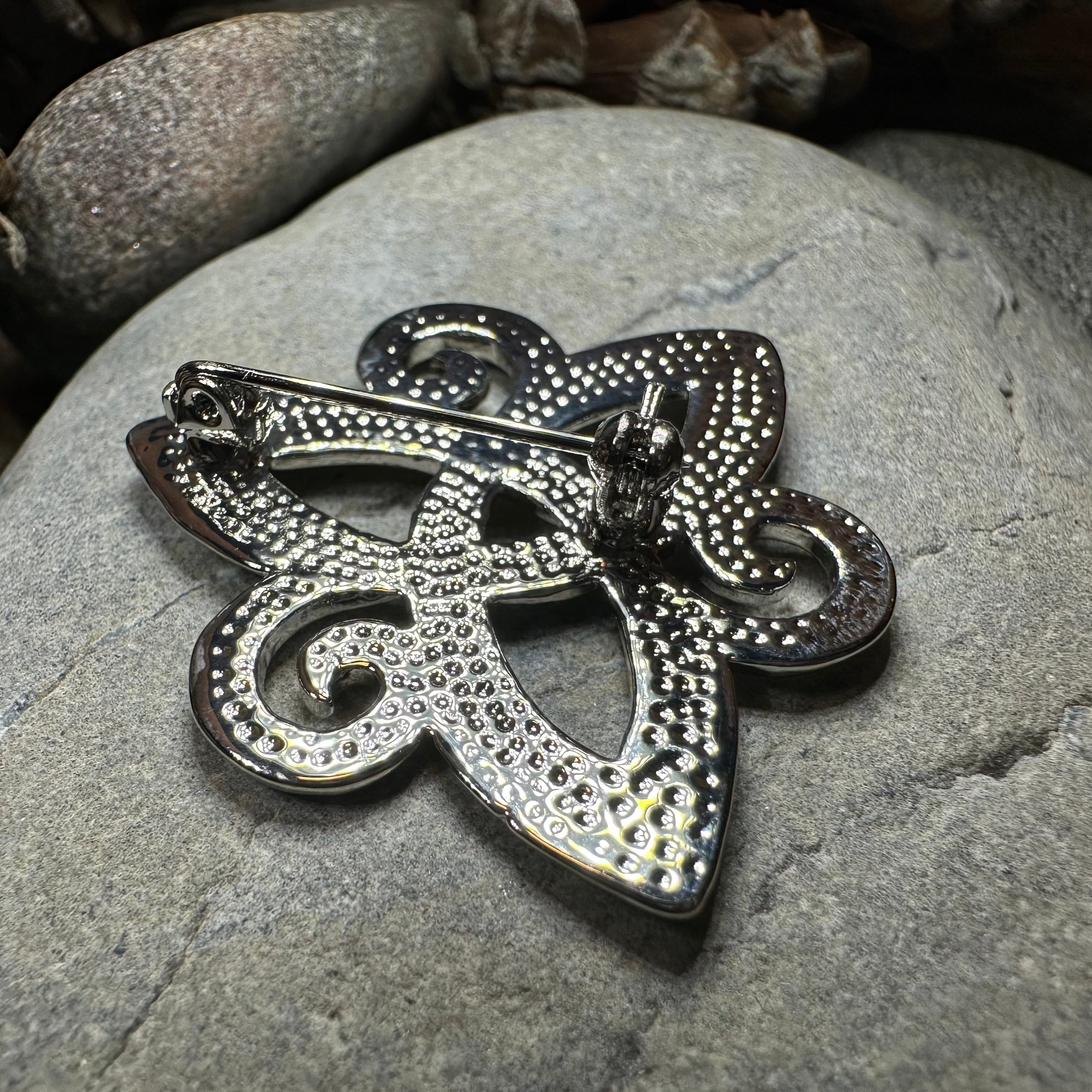 Ritona Celtic Spiral Brooch
