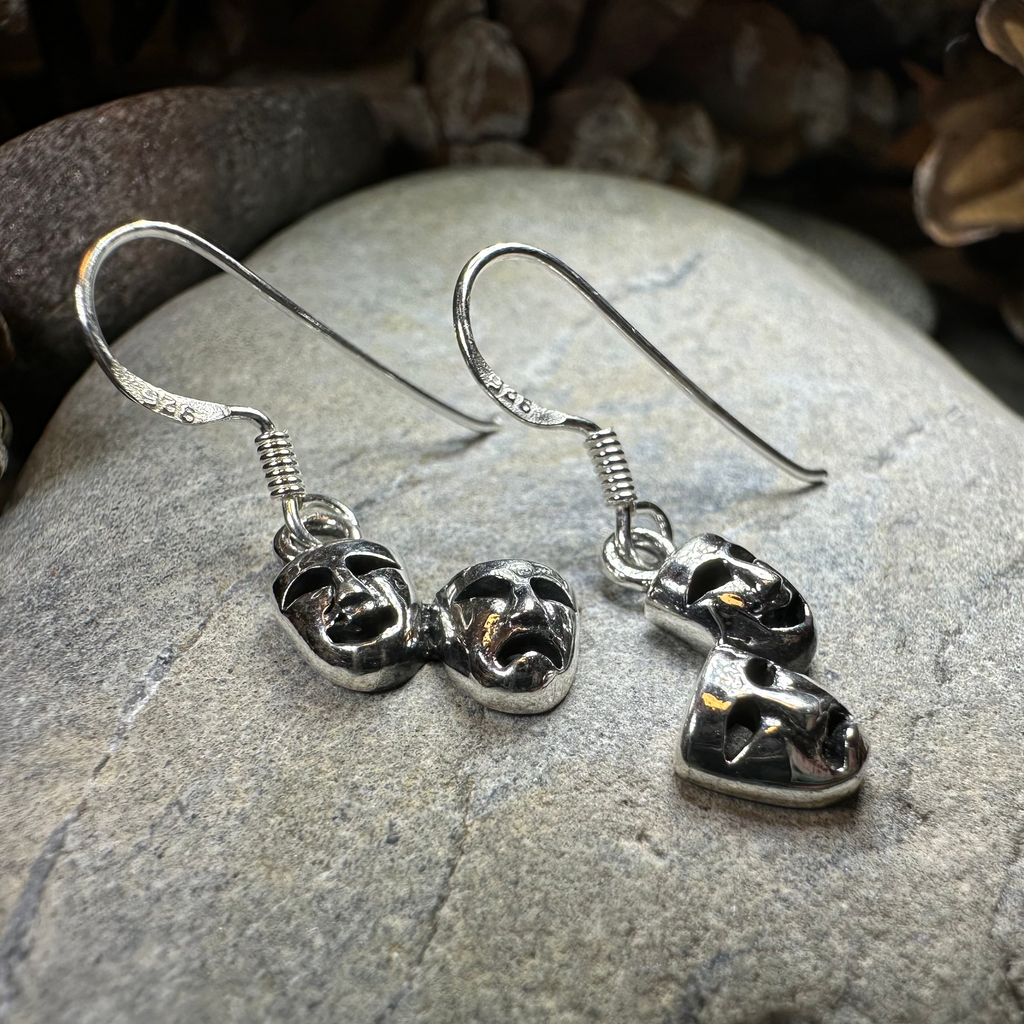 Theater Mask Earrings