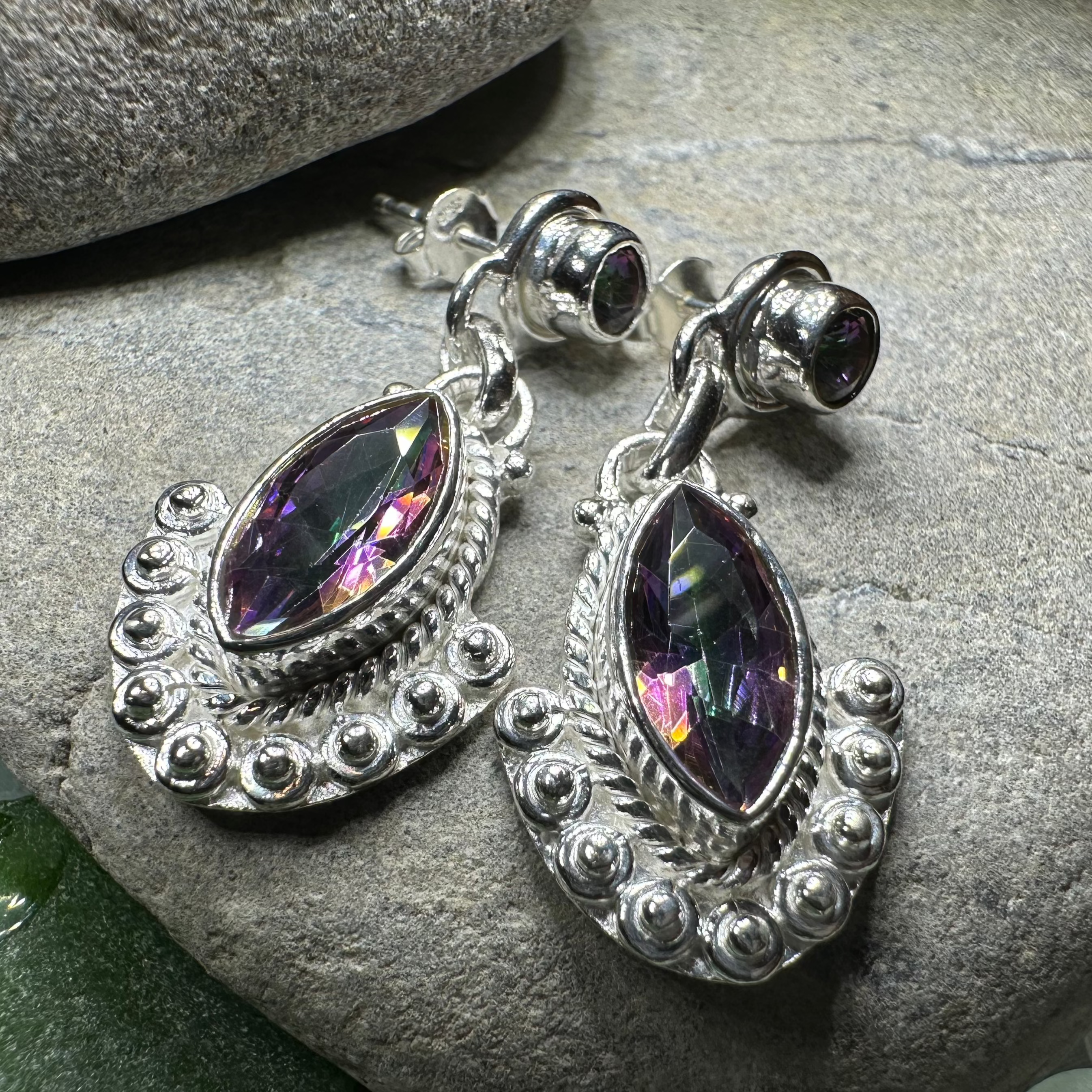 Lesedi Celtic Post Earrings