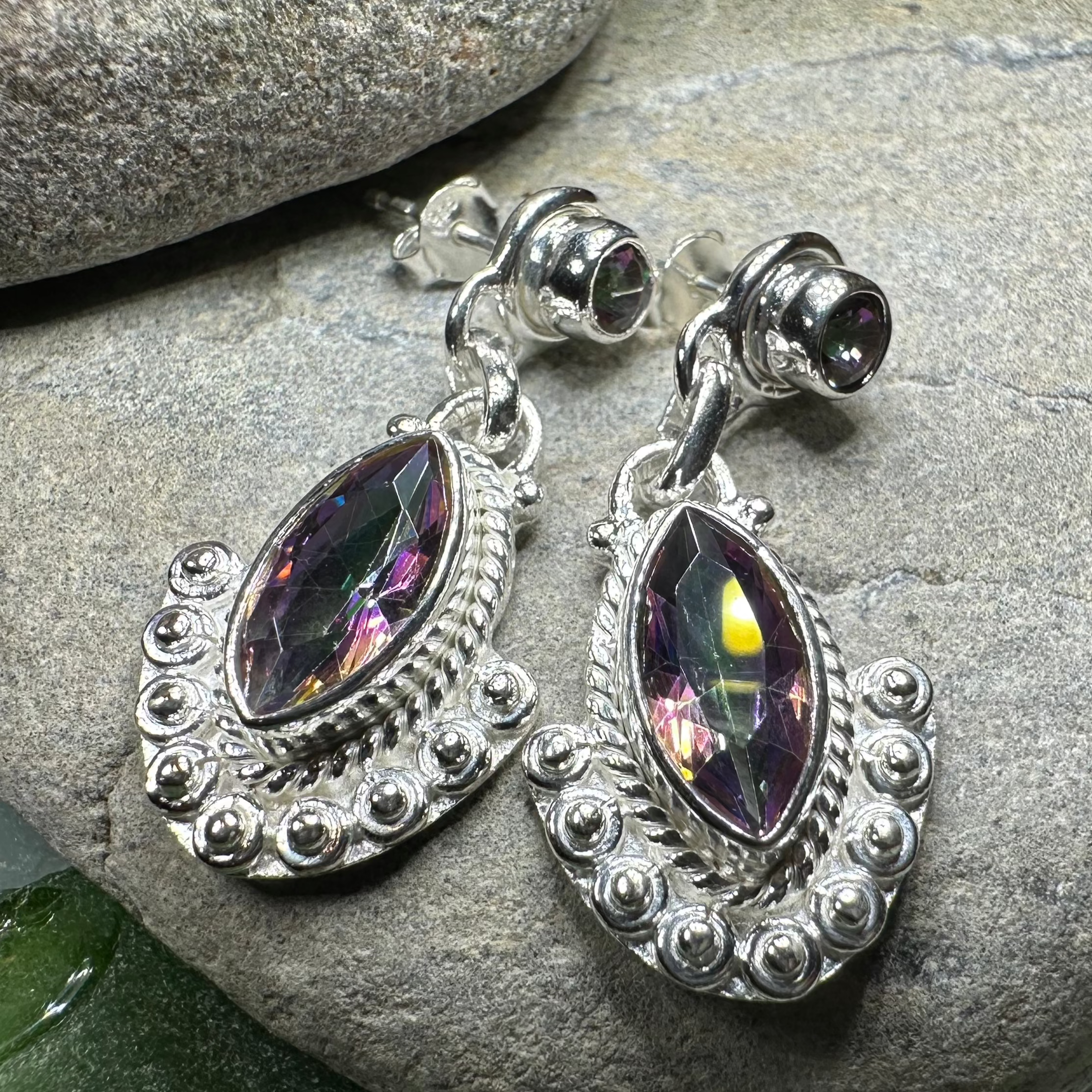 Lesedi Celtic Post Earrings