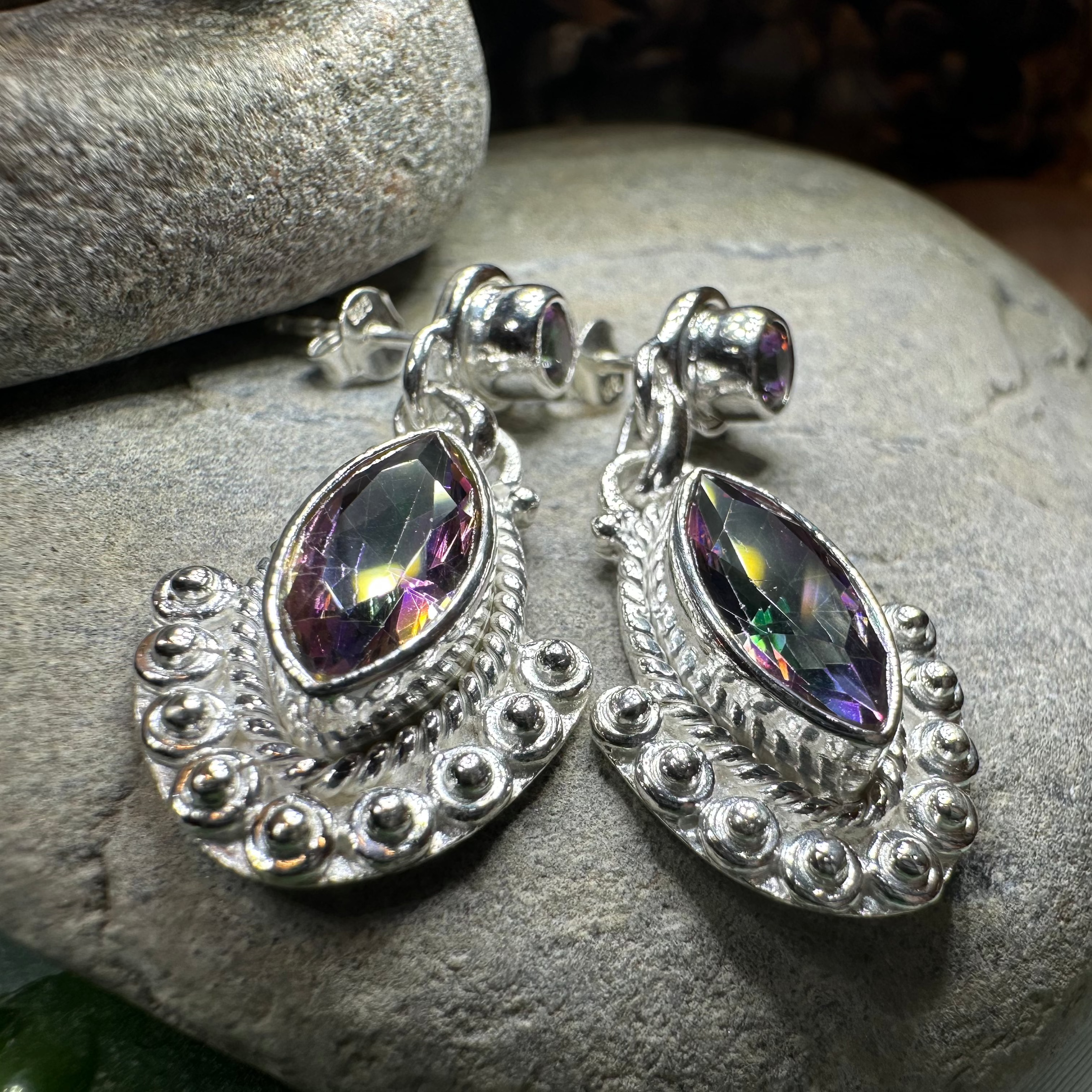 Lesedi Celtic Post Earrings