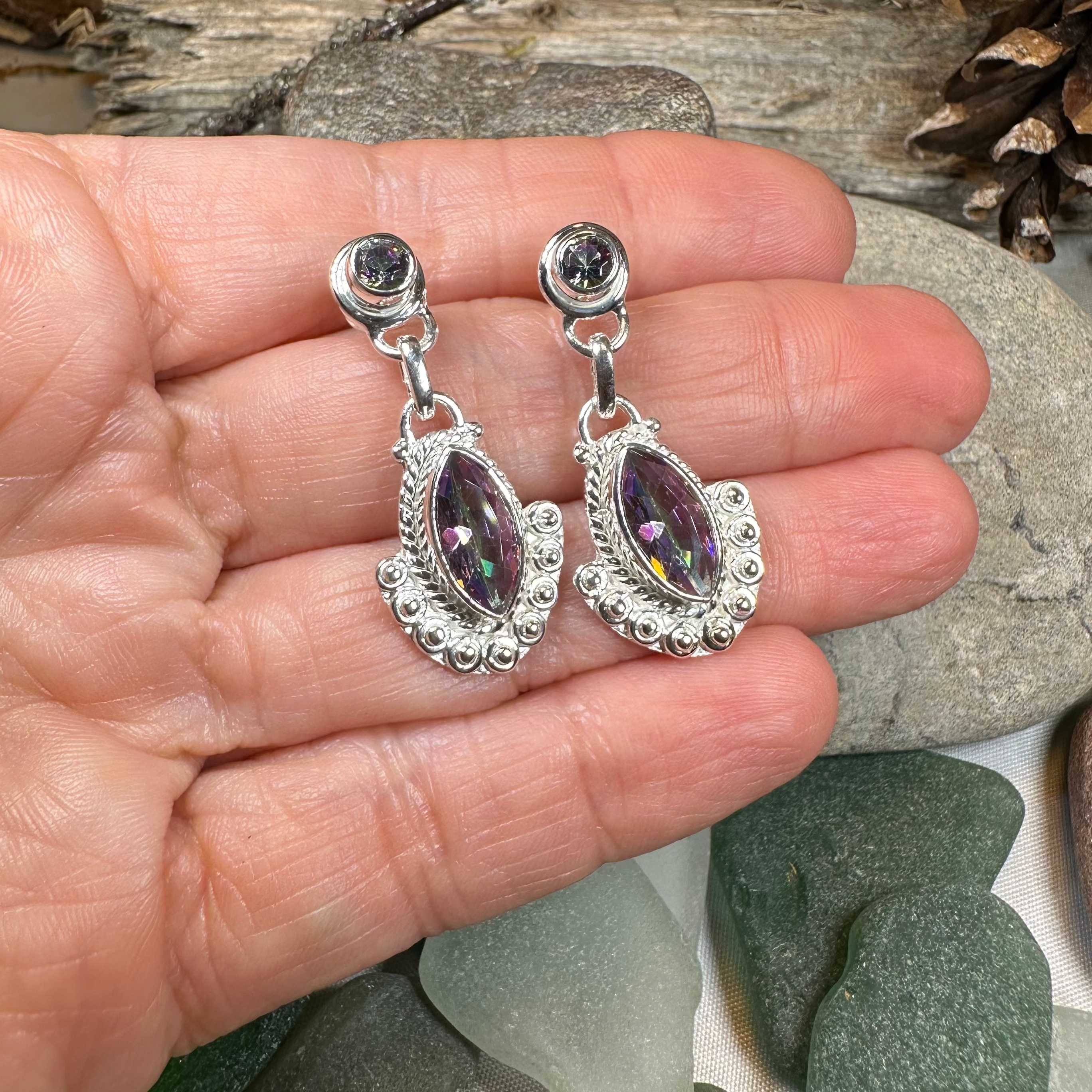 Lesedi Celtic Post Earrings