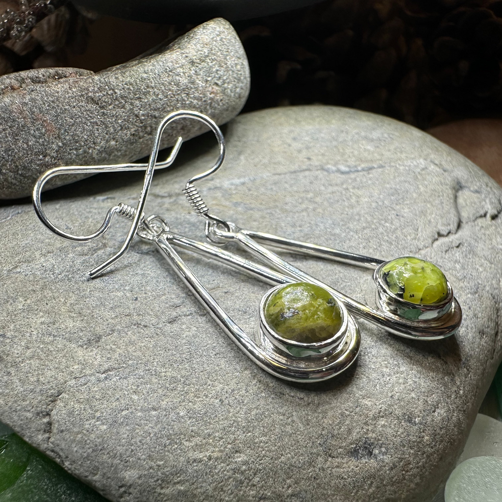 Connemara Marble Irish Sliabh Earrings