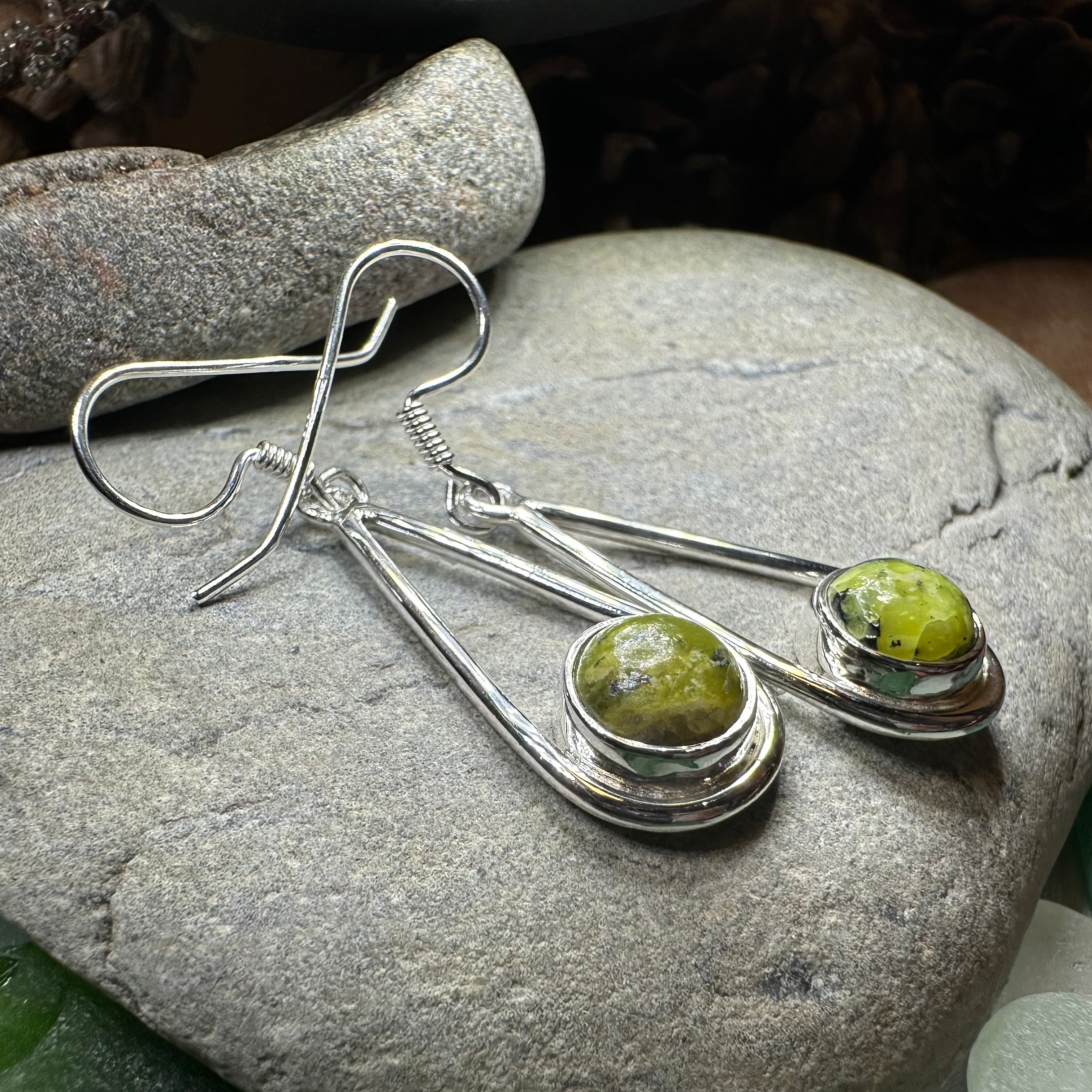 Connemara Marble Irish Sliabh Earrings