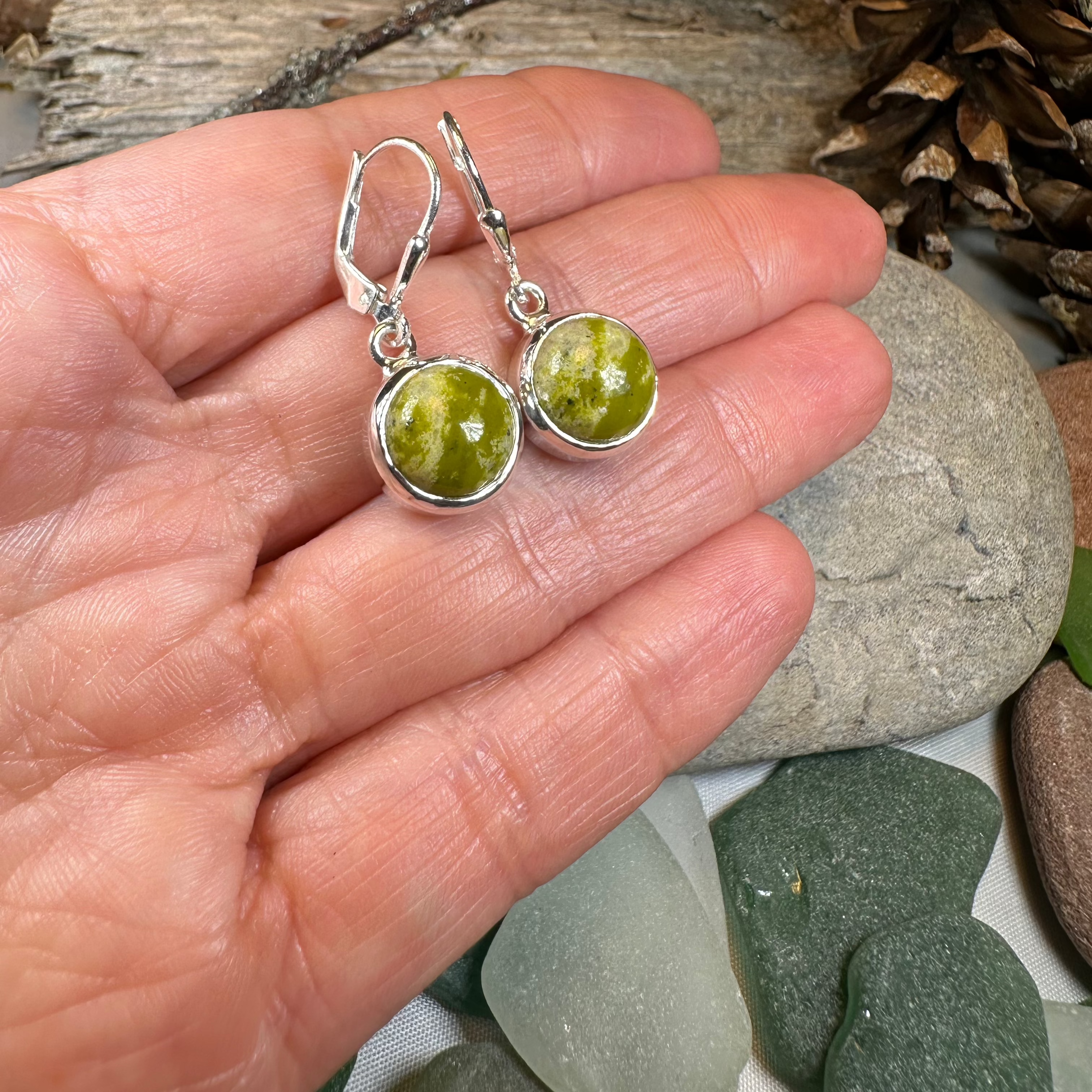 Connemara Marble Irish Anamchara Earrings