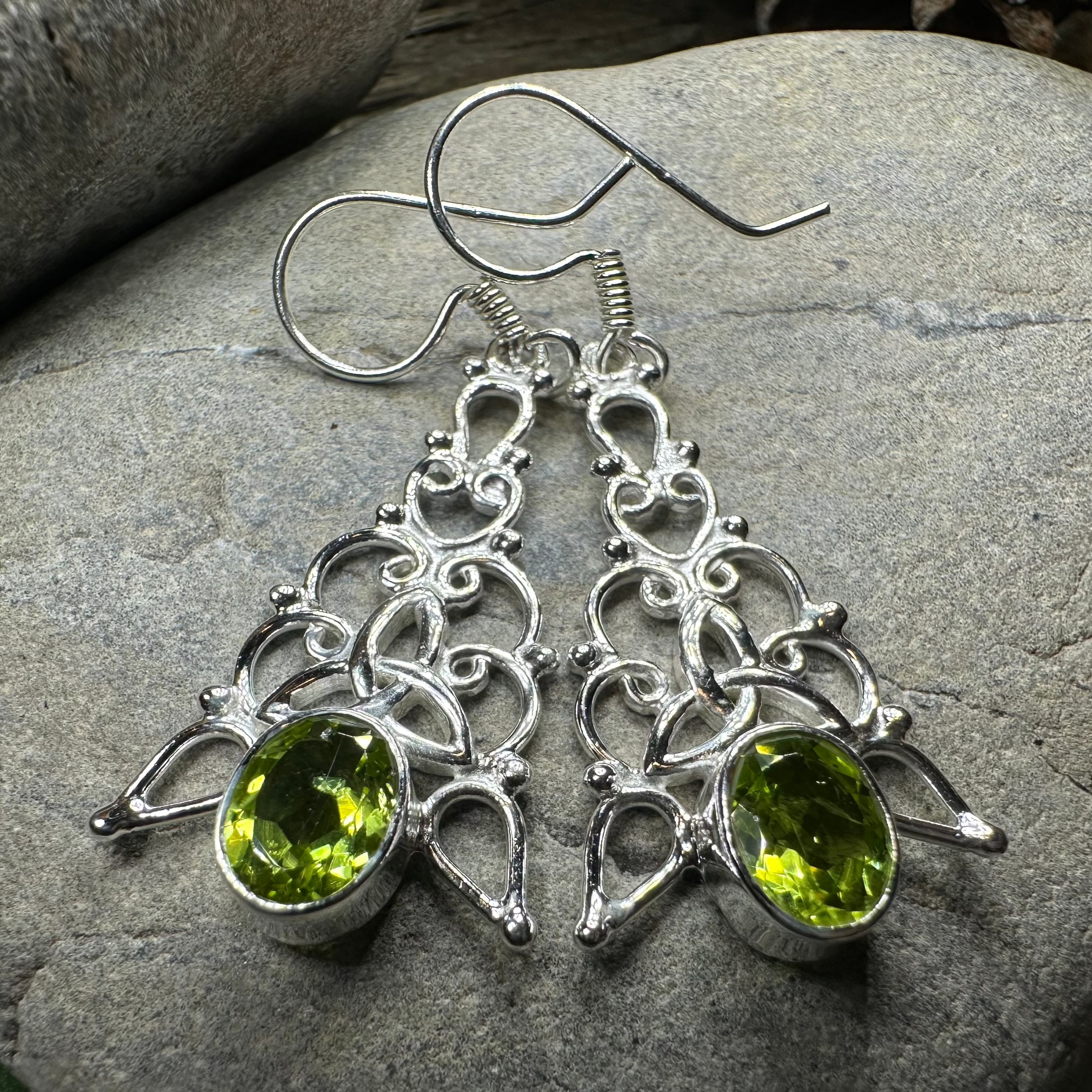 Angeni Trinity Knot Earrings
