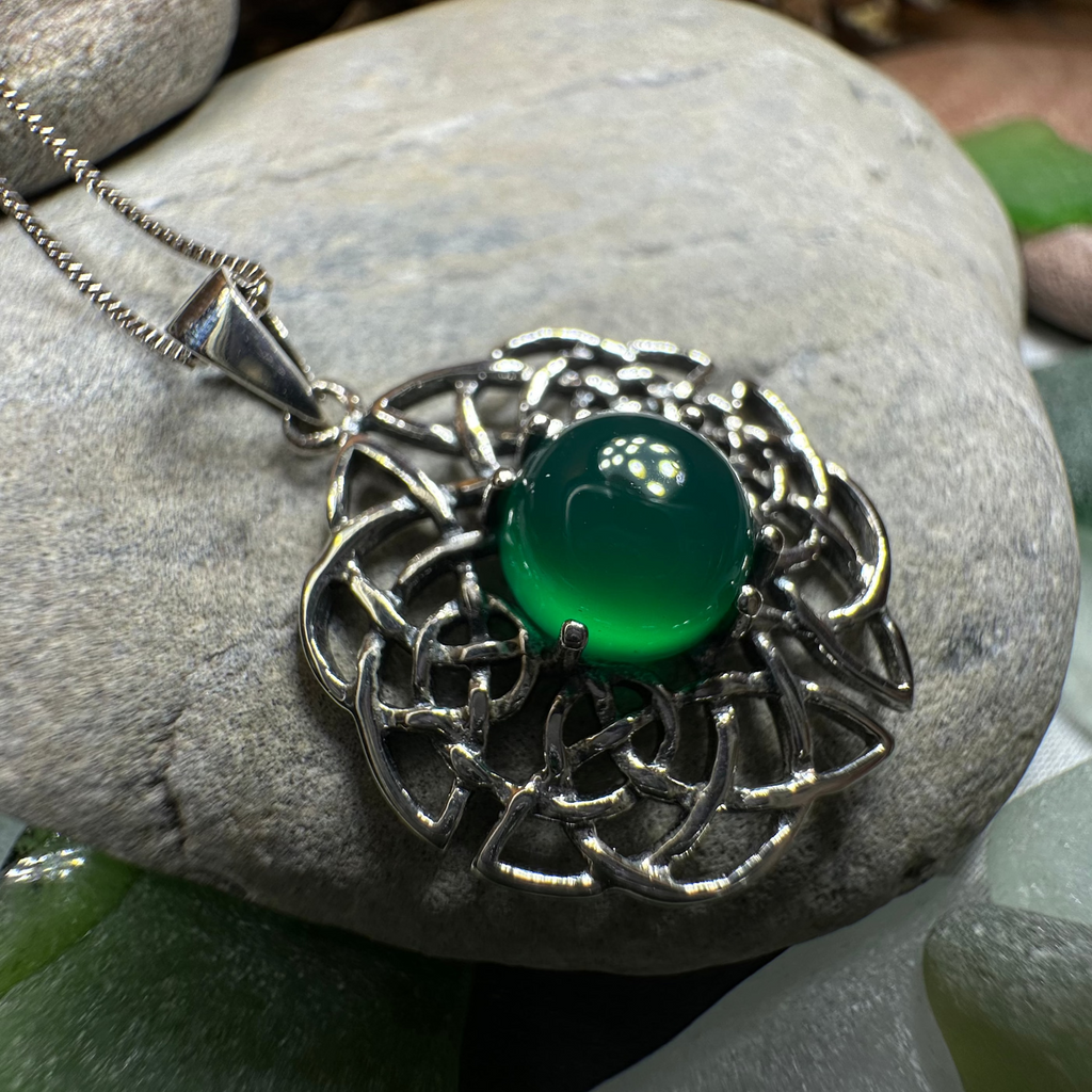 Elvenfire Celtic Knot Necklace