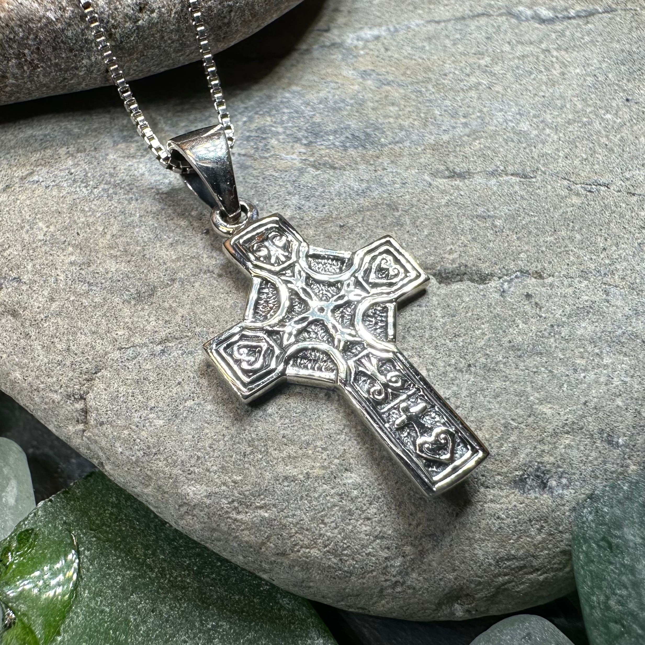 Celtic Blessing Celtic Cross Necklace