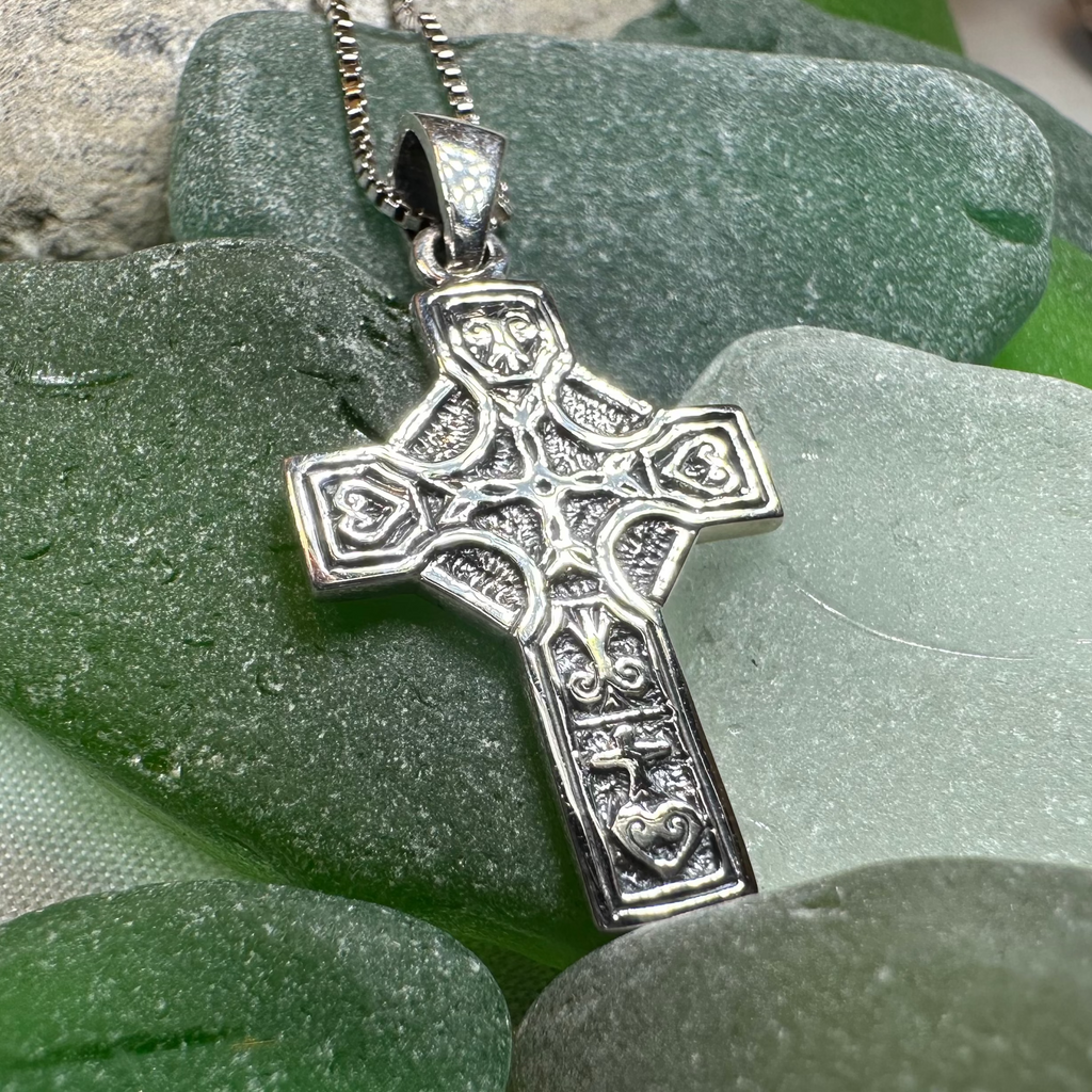 Celtic Blessing Celtic Cross Necklace