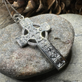 Columba Celtic Cross Necklace