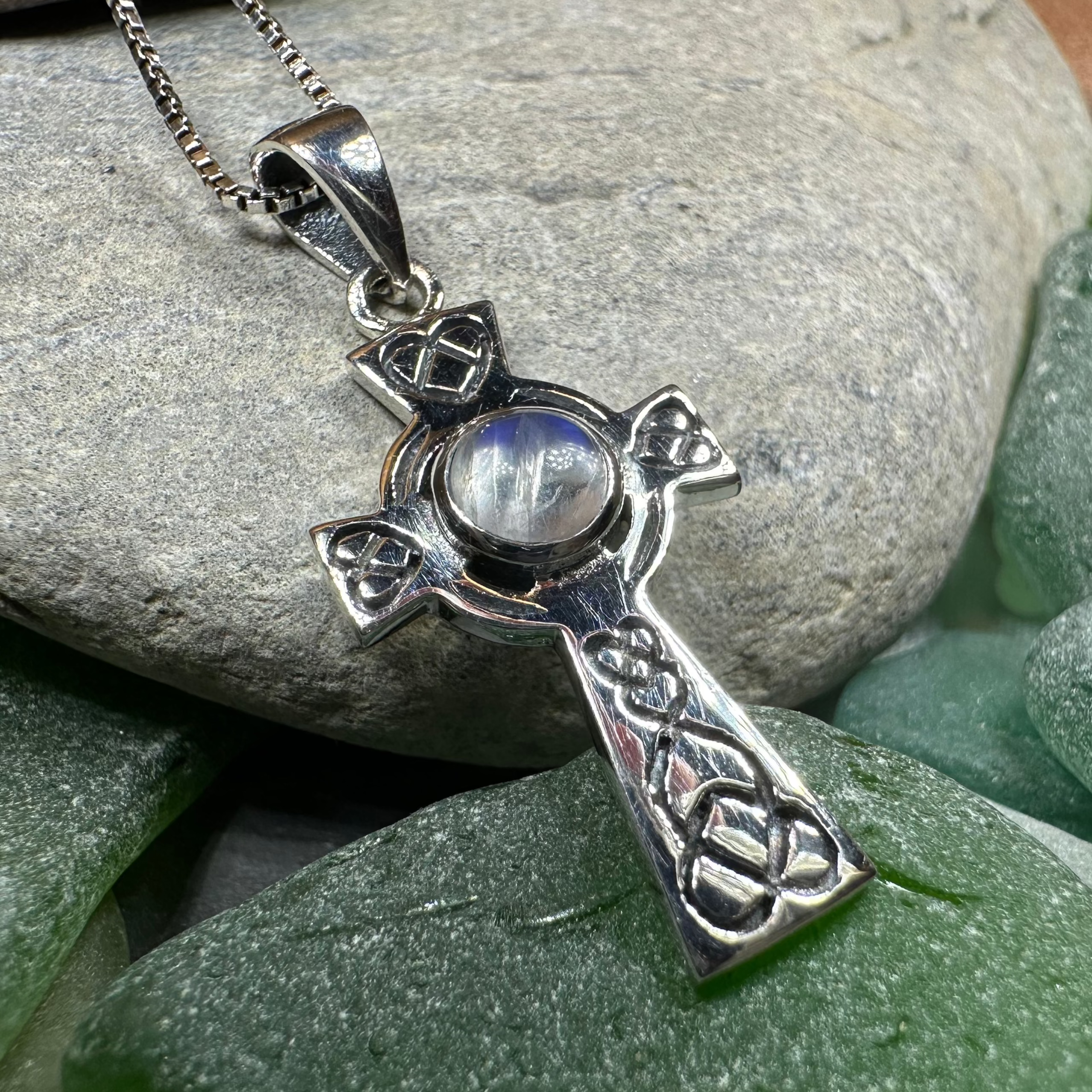Cecilia Celtic Cross Necklace