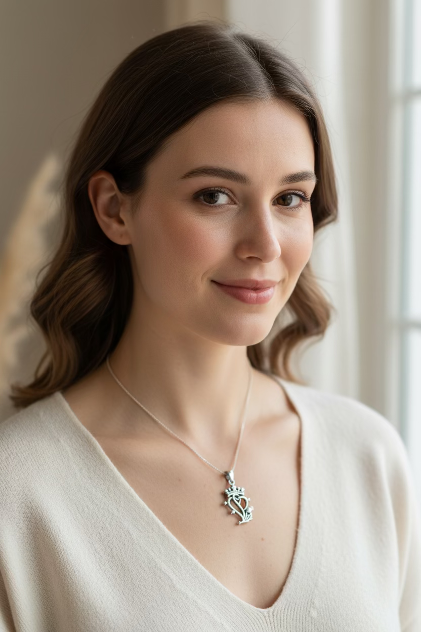 Sweetheart Luckenbooth Pendant