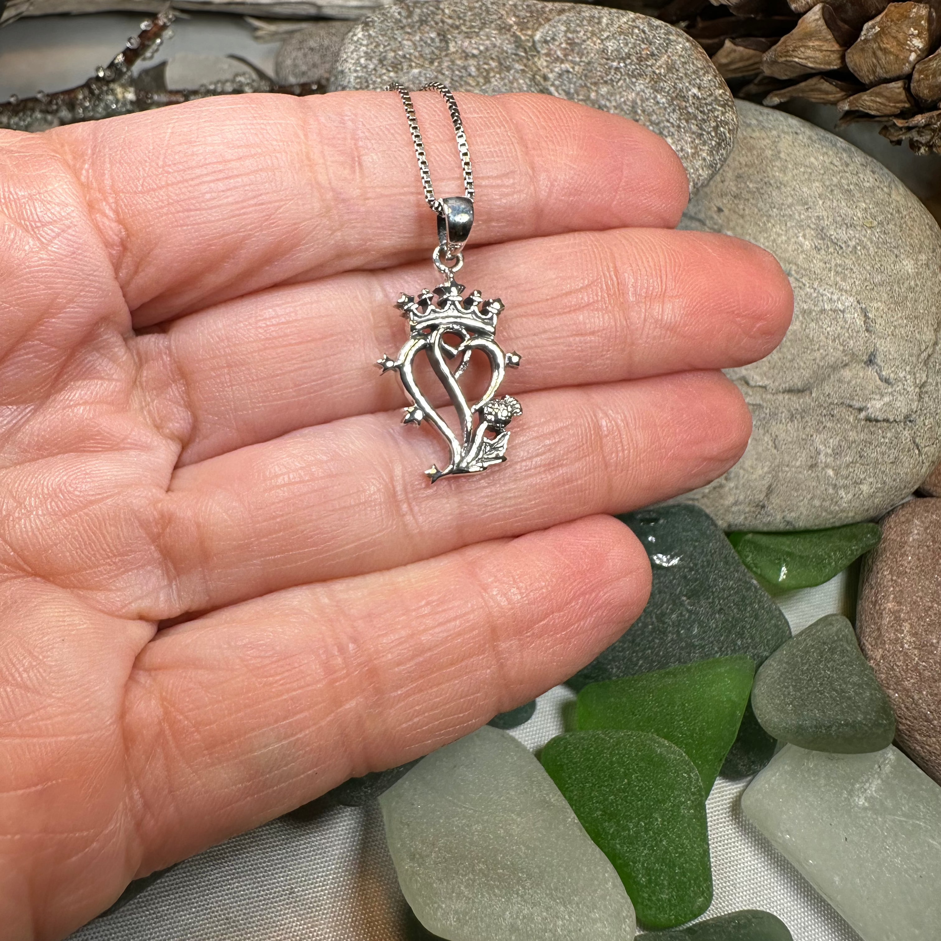 Sweetheart Luckenbooth Pendant