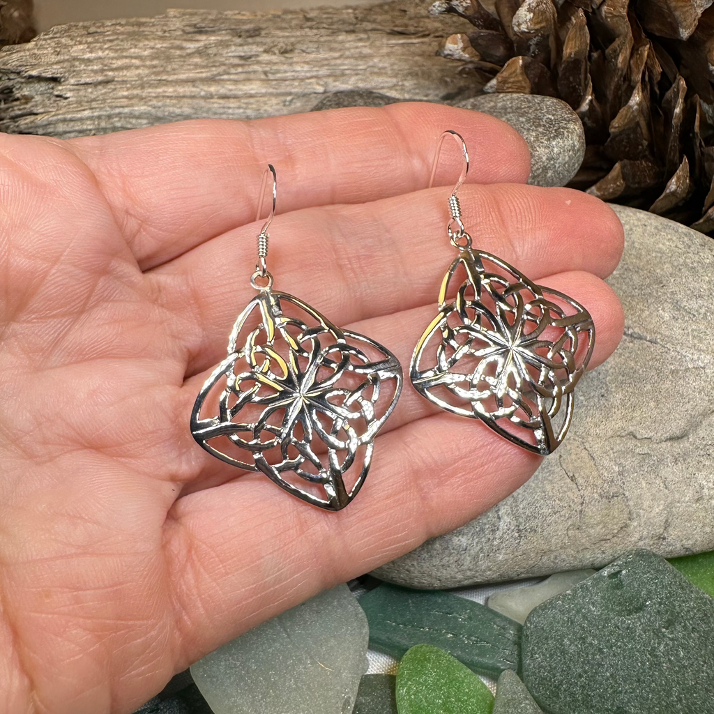 Sandra Celtic Knot Earrings
