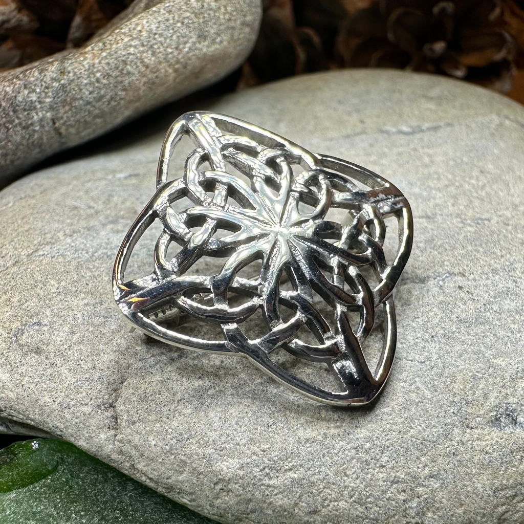 Dayna Celtic Knot Brooch