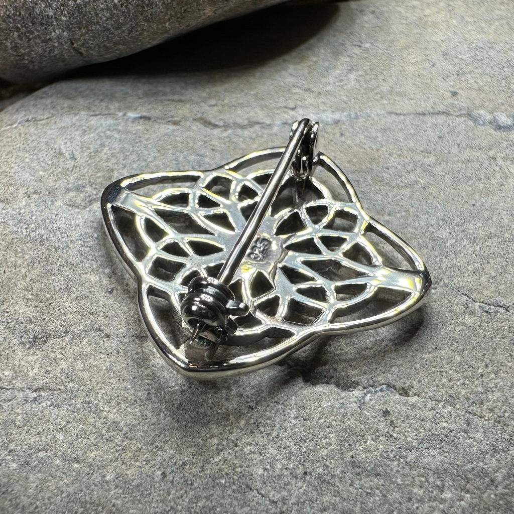 Dayna Celtic Knot Brooch