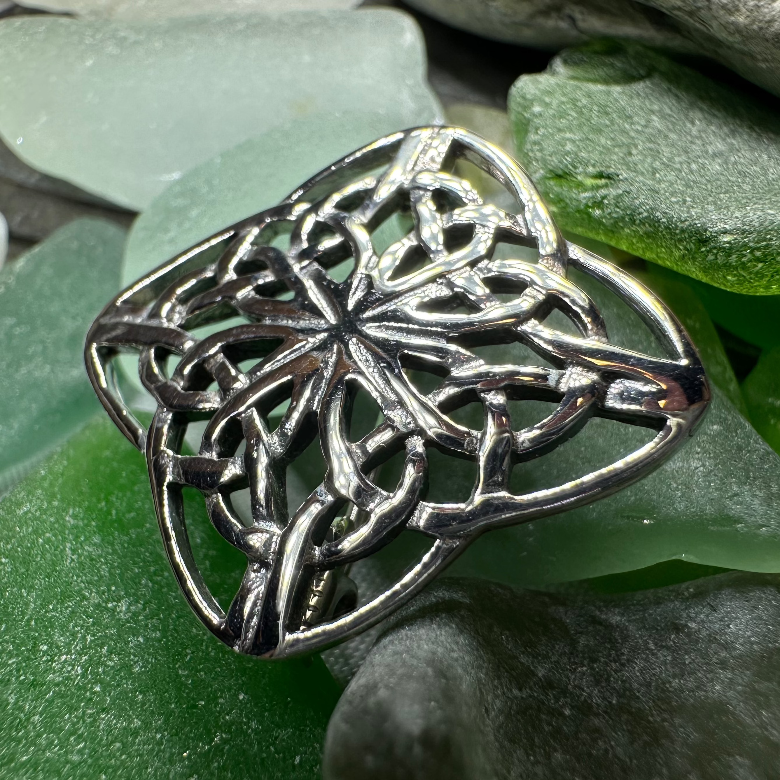 Dayna Celtic Knot Brooch