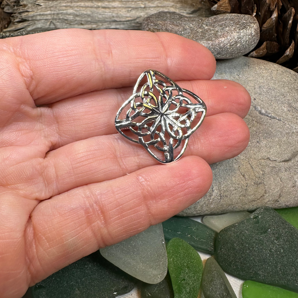 Dayna Celtic Knot Brooch