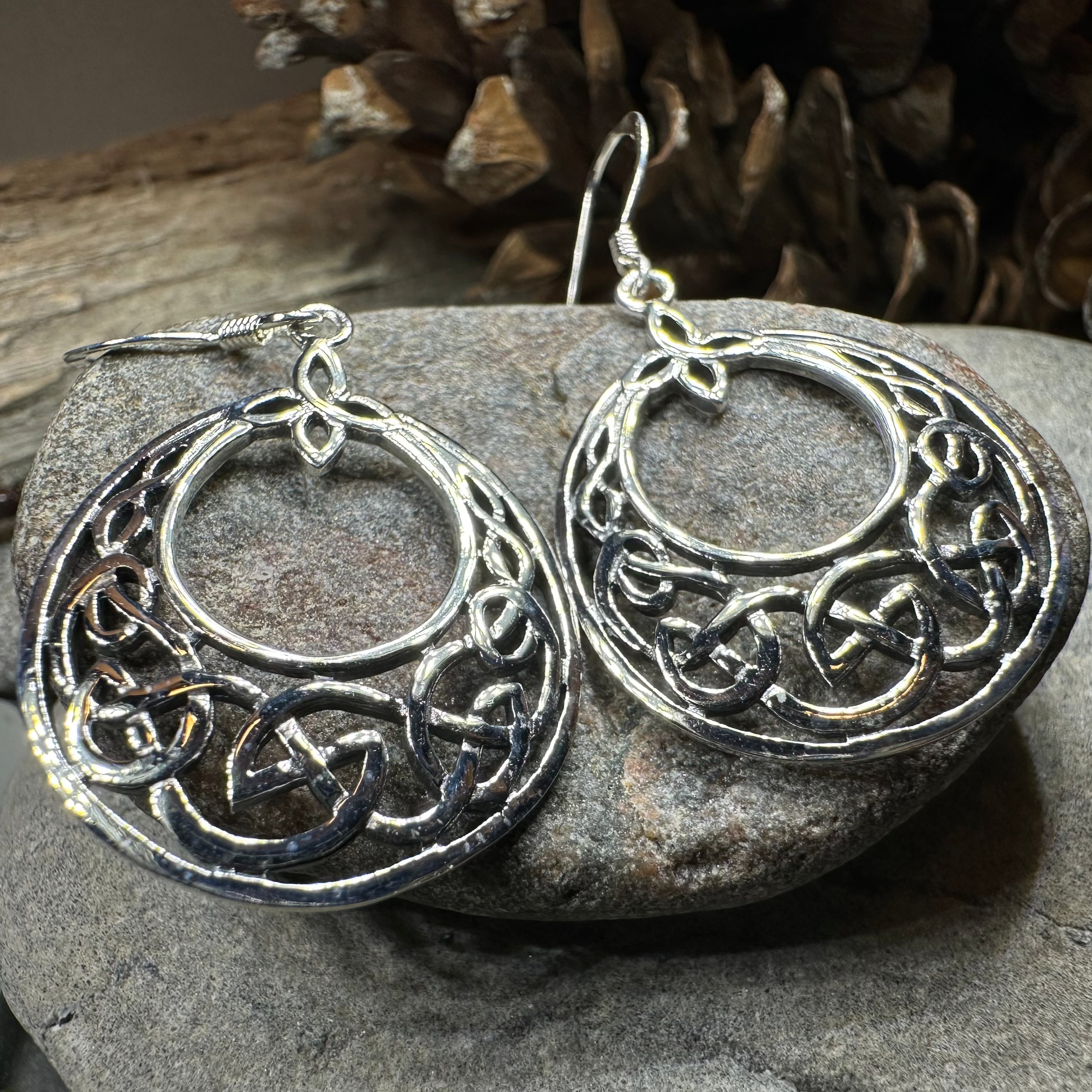 Minerva Celtic Knot Earrings