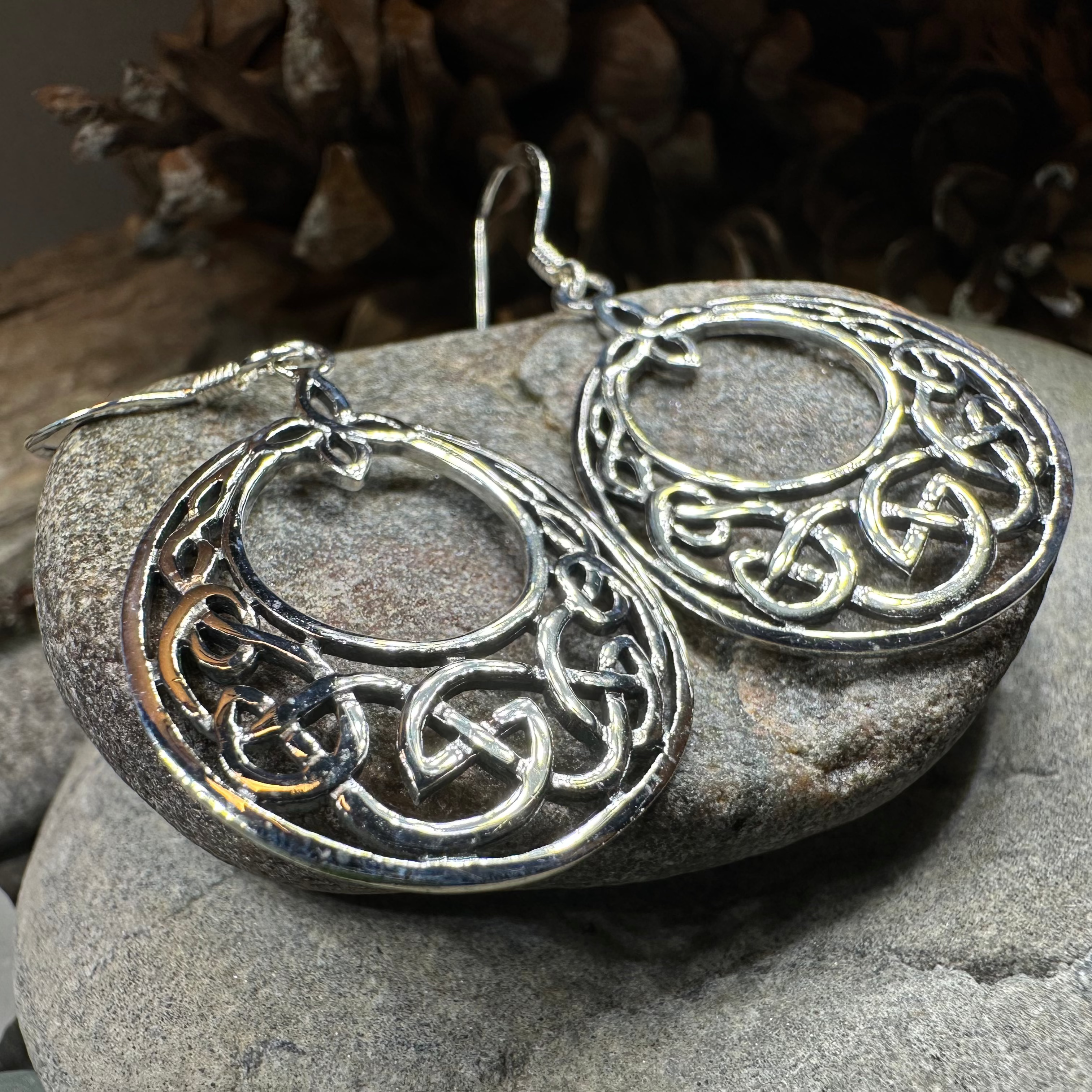 Minerva Celtic Knot Earrings