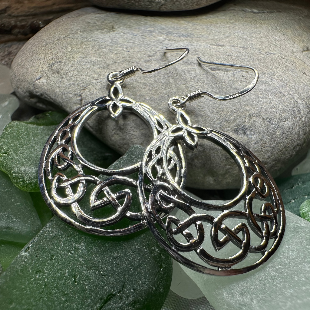 Minerva Celtic Knot Earrings