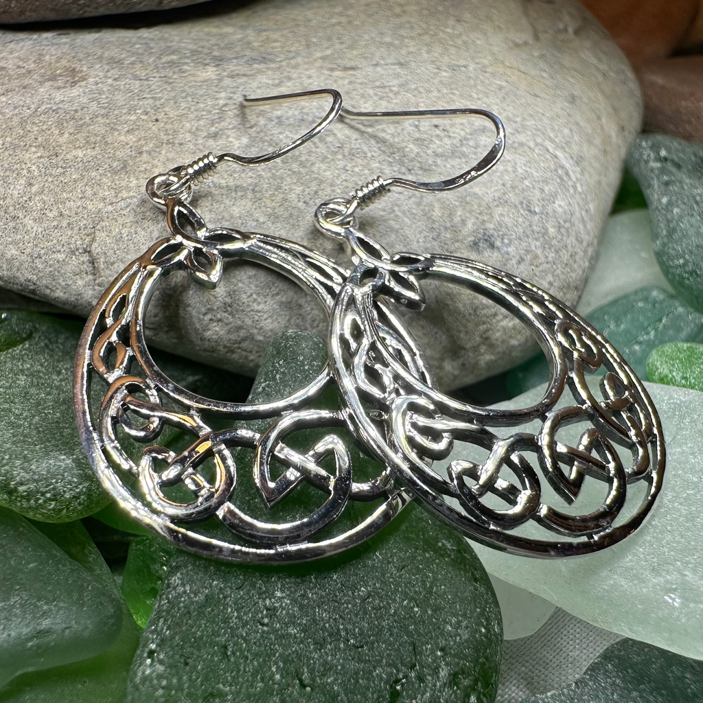 Minerva Celtic Knot Earrings