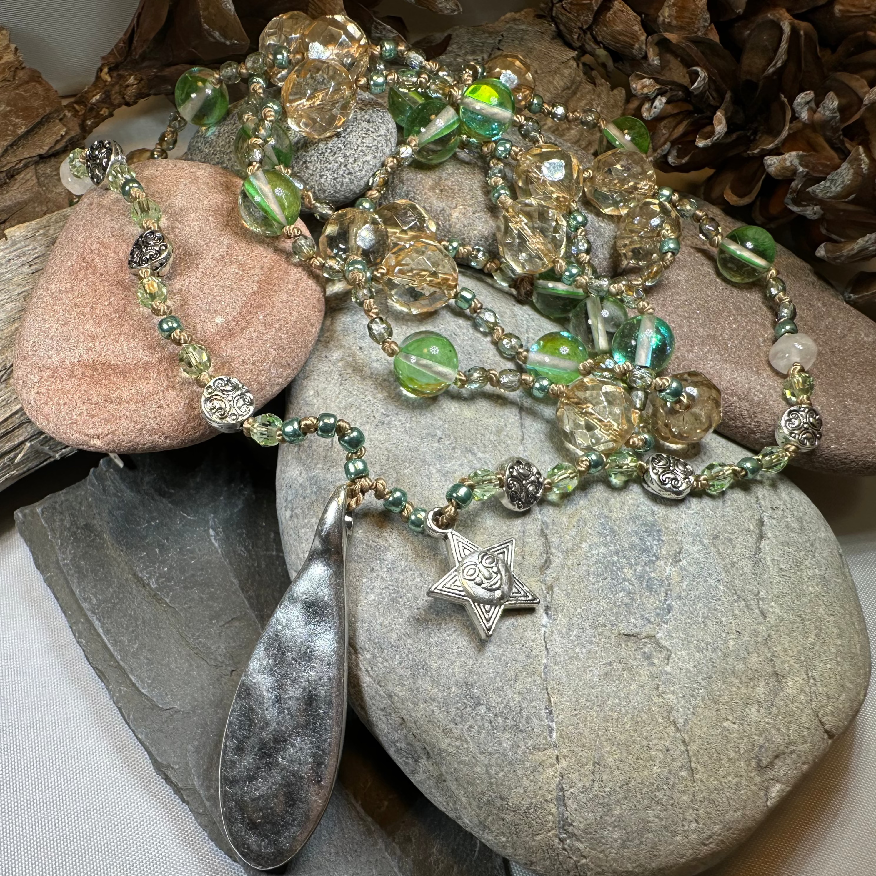 Elven Watersprite Seastar Necklace