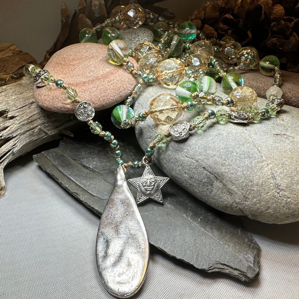 Elven Watersprite Seastar Necklace