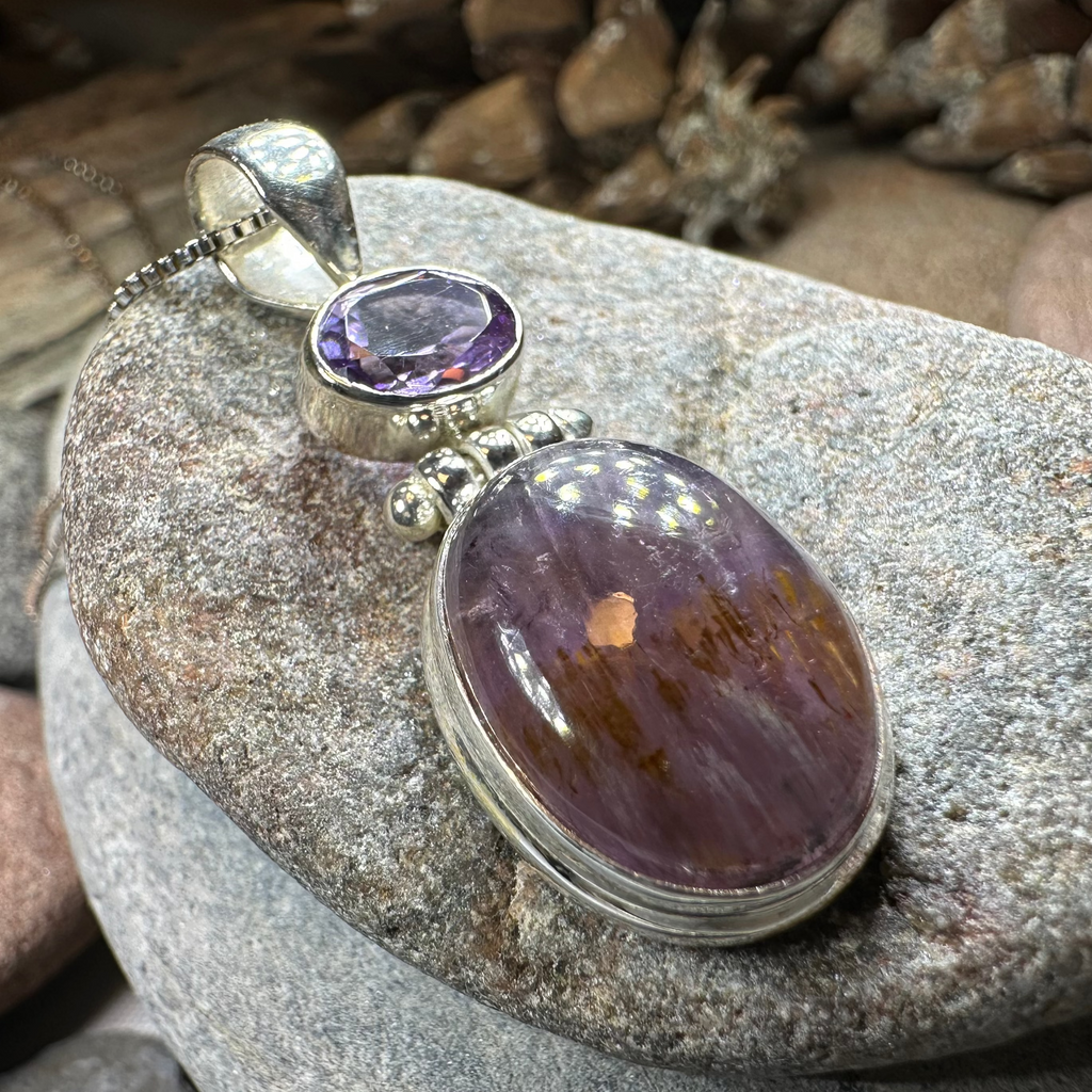 Celtic Amethyst Dusk Necklace