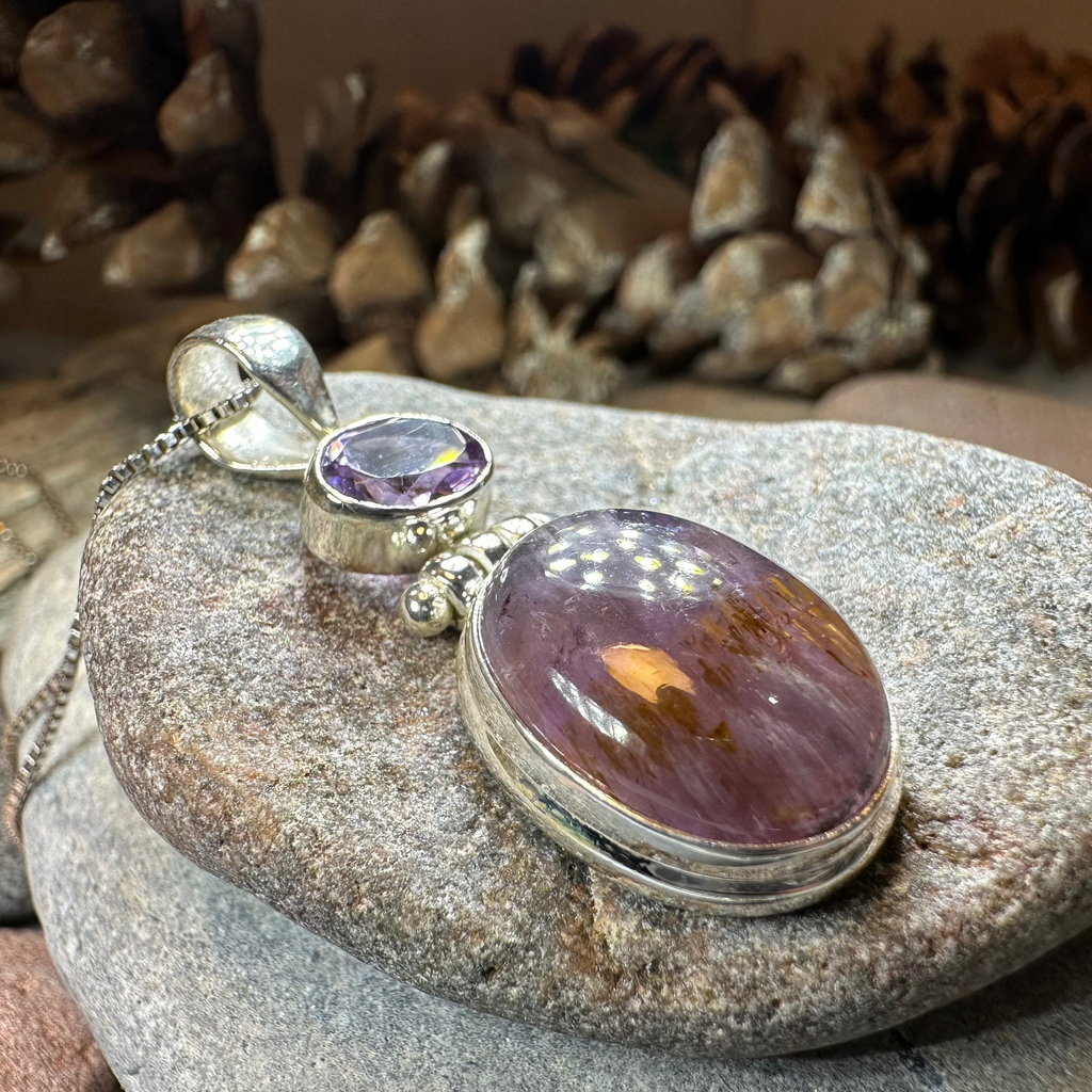 Celtic Amethyst Dusk Necklace