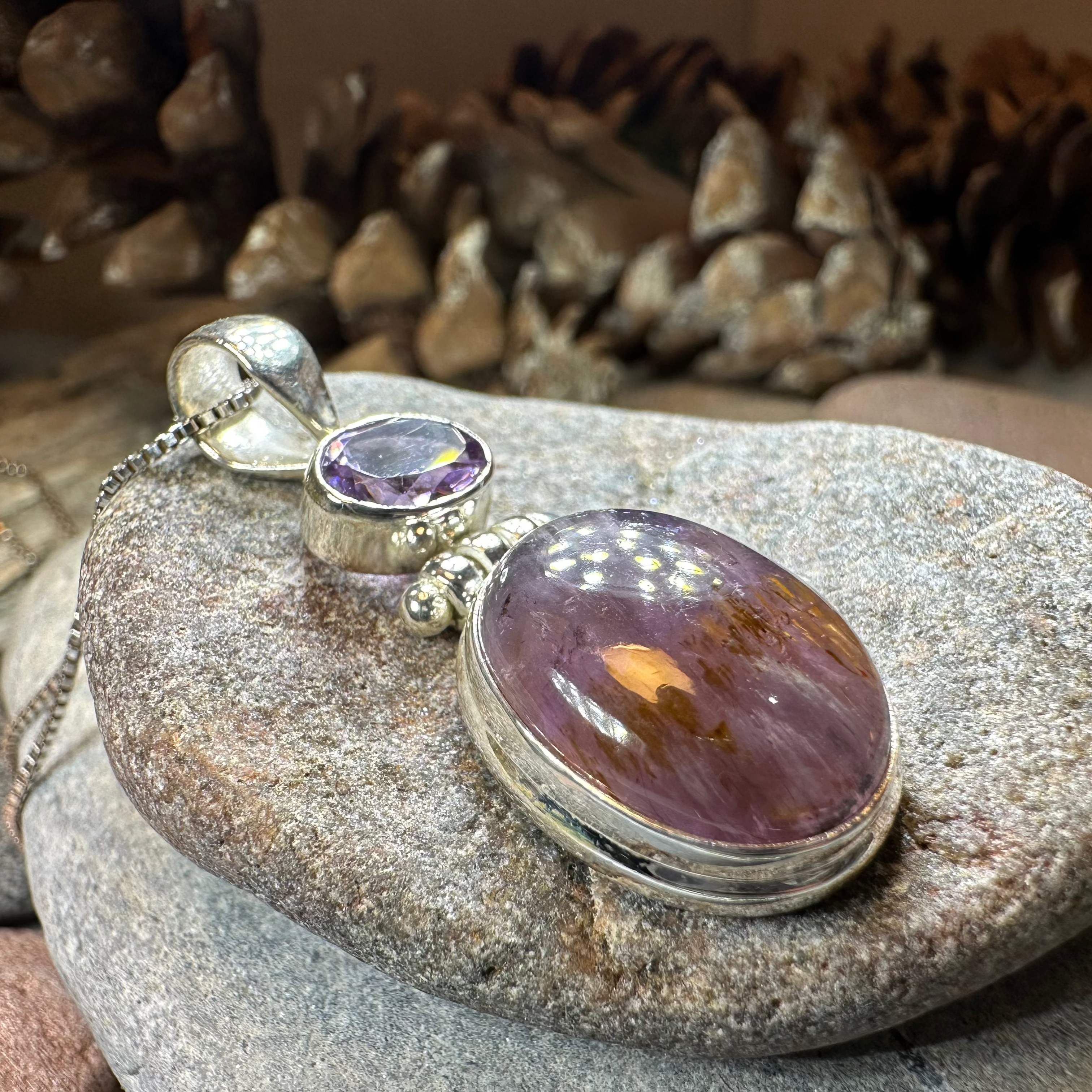 Celtic Amethyst Dusk Necklace