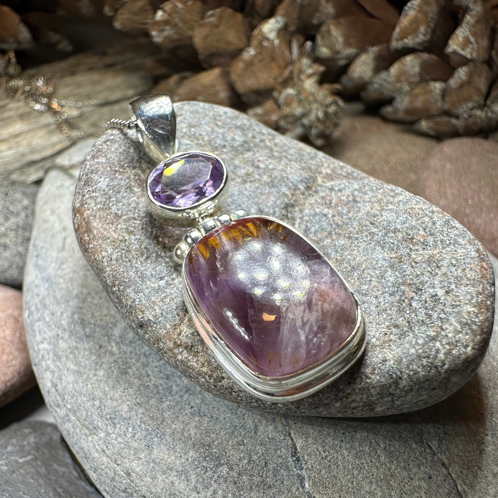 Celtic Amethyst Dusk Necklace