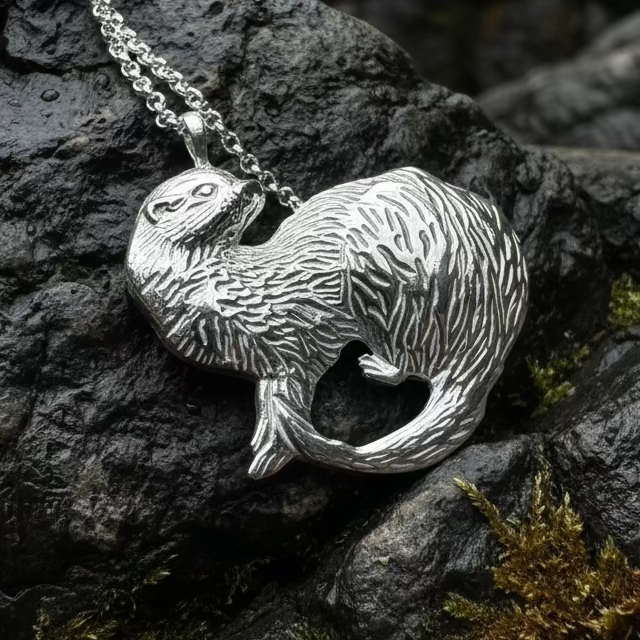 Dratsie Scottish Otter Necklace