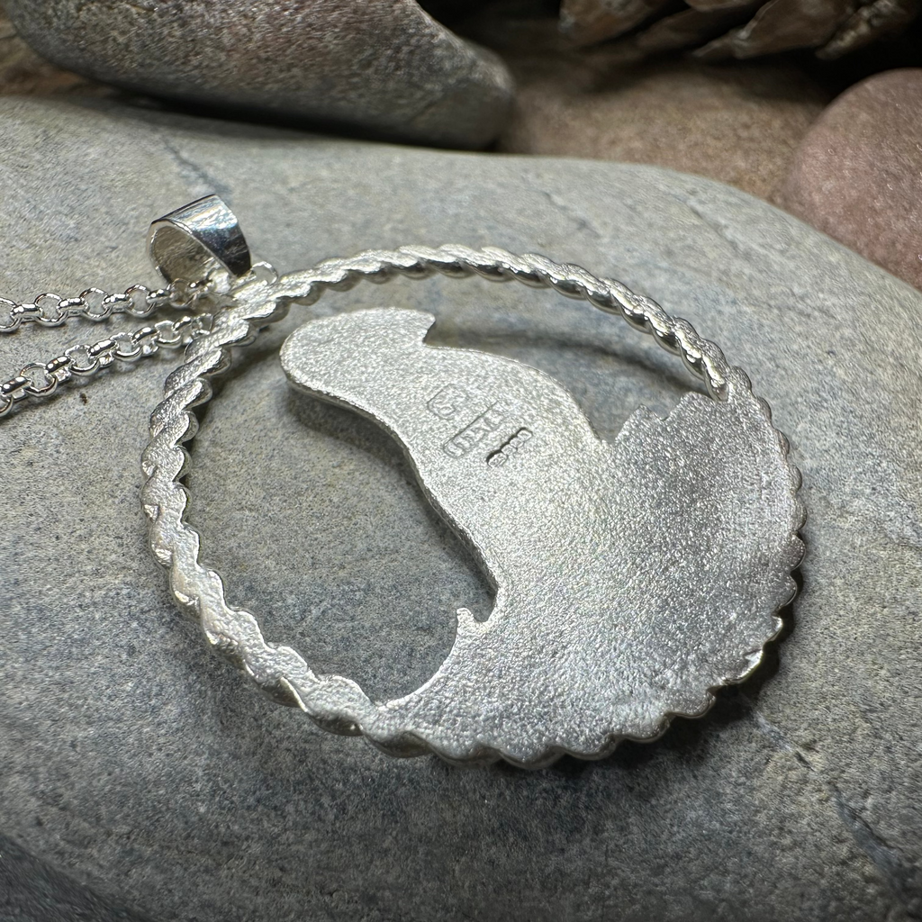 Orkney Puffin Necklace - Handmade in Scotland