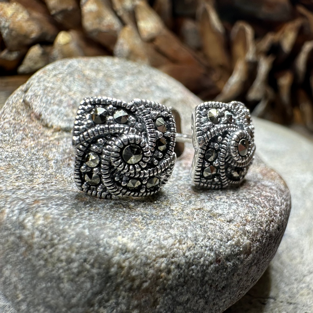 Kalyna Celtic Post Earrings
