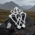 Murtagh Luckenbooth Brooch - Handmade in Scotland