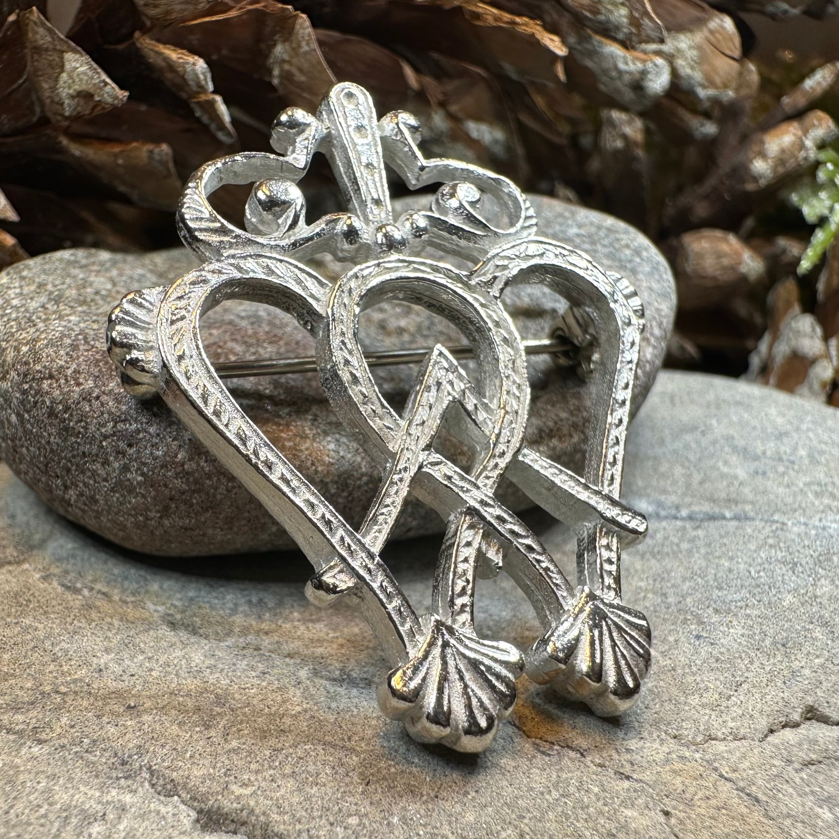 Murtagh Luckenbooth Brooch - Handmade in Scotland