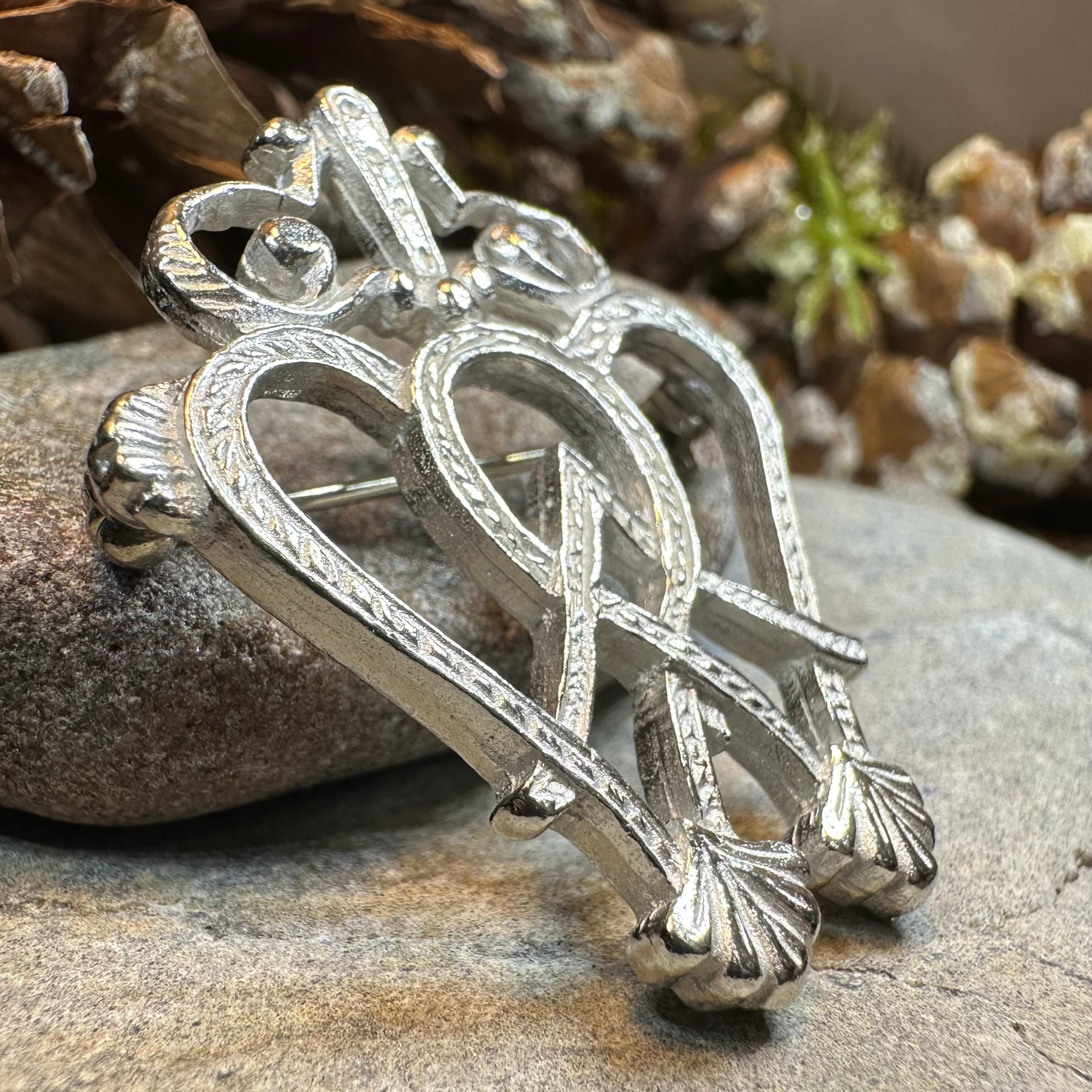 Murtagh Luckenbooth Brooch - Handmade in Scotland
