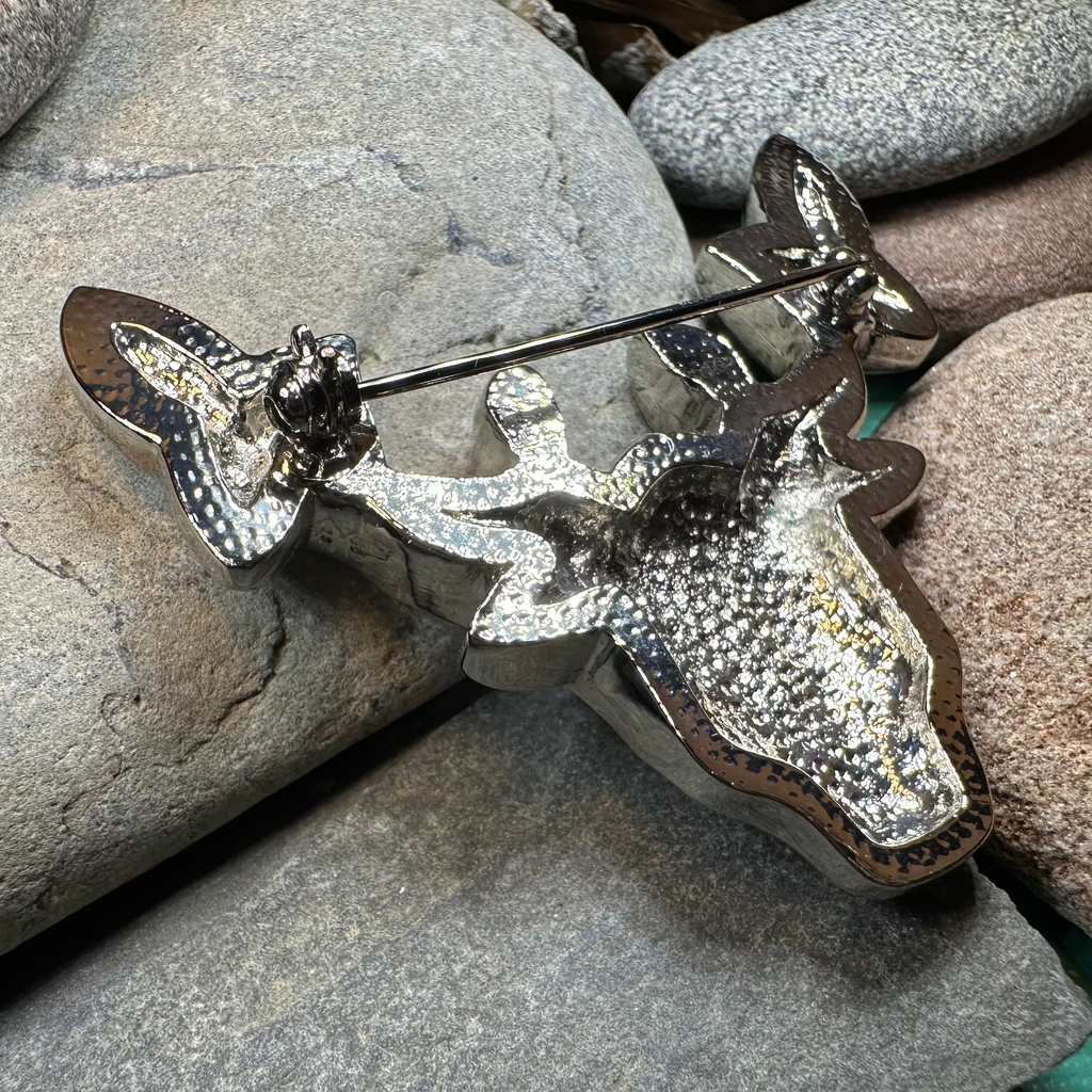 Celtic Tradition Stag Brooch